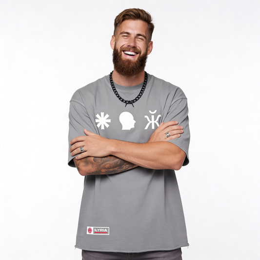 Forever - 260GSM Unisex Faded Raw Hem T-shirt