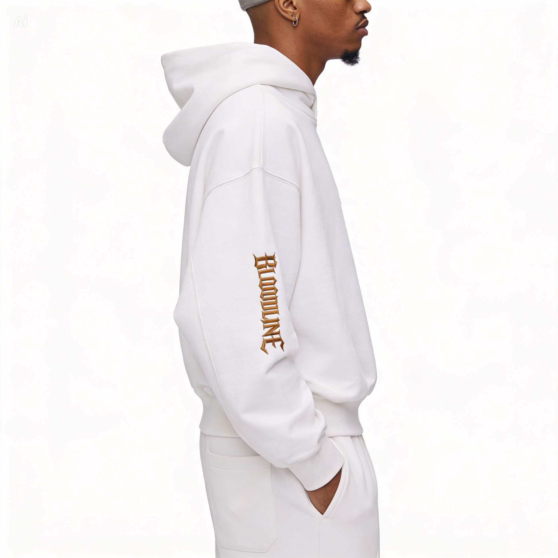Bloodline Gold 2.0 | Boxy Hoodie | ILYRIANEDGE