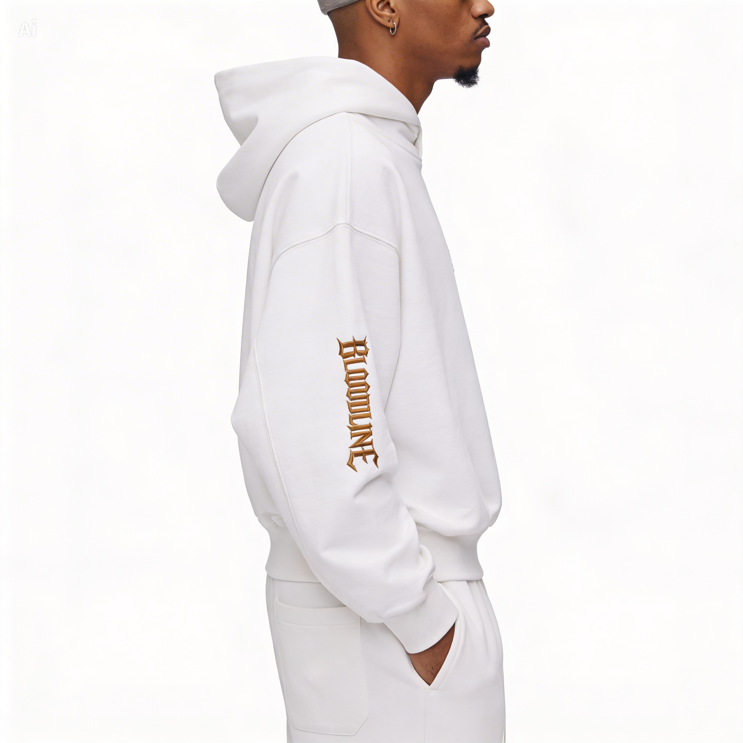 Bloodline Gold 2.0 | Boxy Hoodie | ILYRIANEDGE