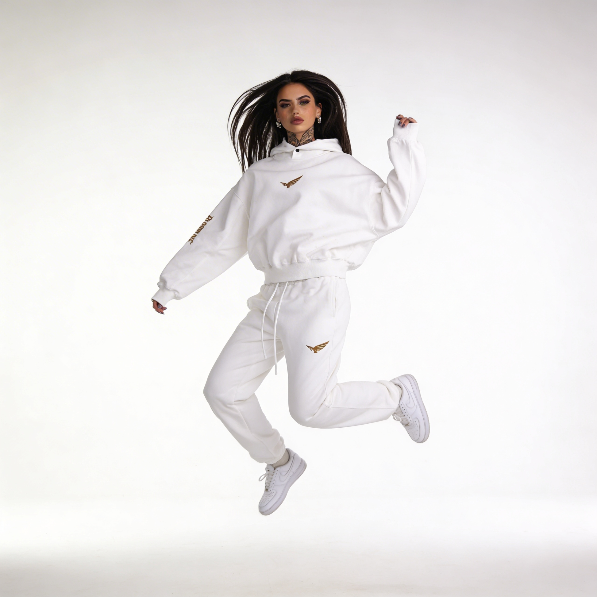 Bloodline Snap Gold 2.0 | Snap Collar Hoodie | ILYRIANEDGE