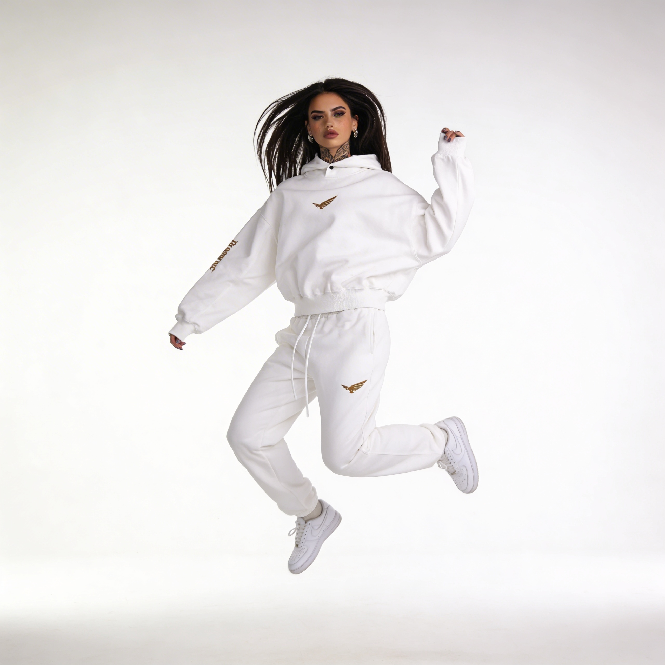 Bloodline Snap Gold 2.0 | Snap Collar Hoodie | ILYRIANEDGE