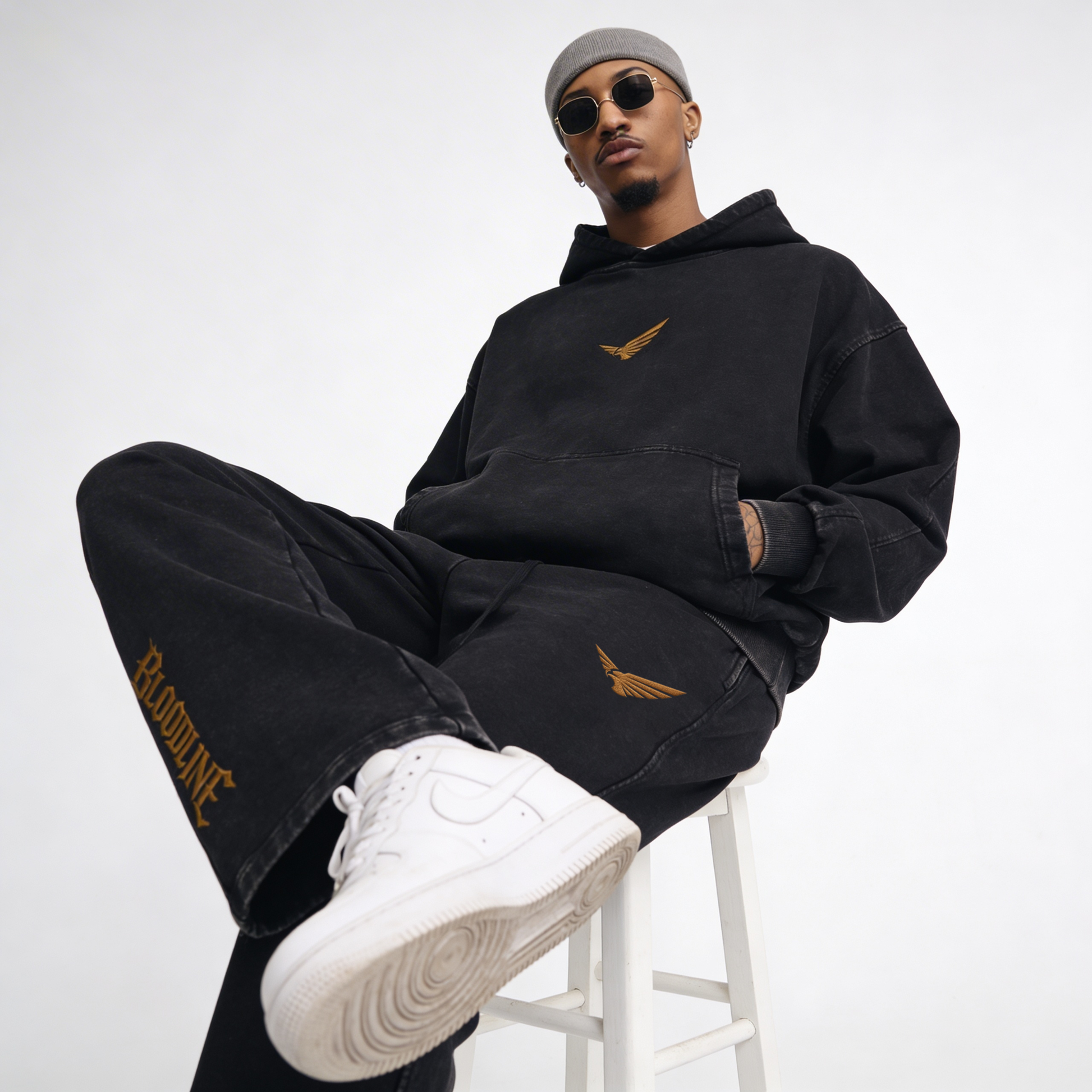 Bloodline Gold 2.0 | Boxy Hoodie | ILYRIANEDGE