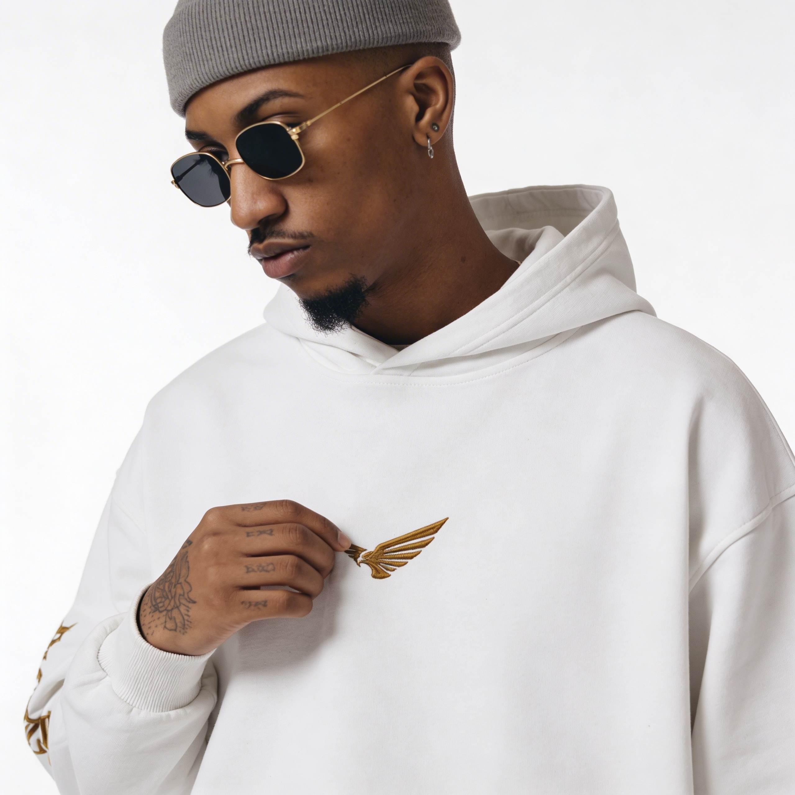 Bloodline Gold 2.0 | Boxy Hoodie | ILYRIANEDGE
