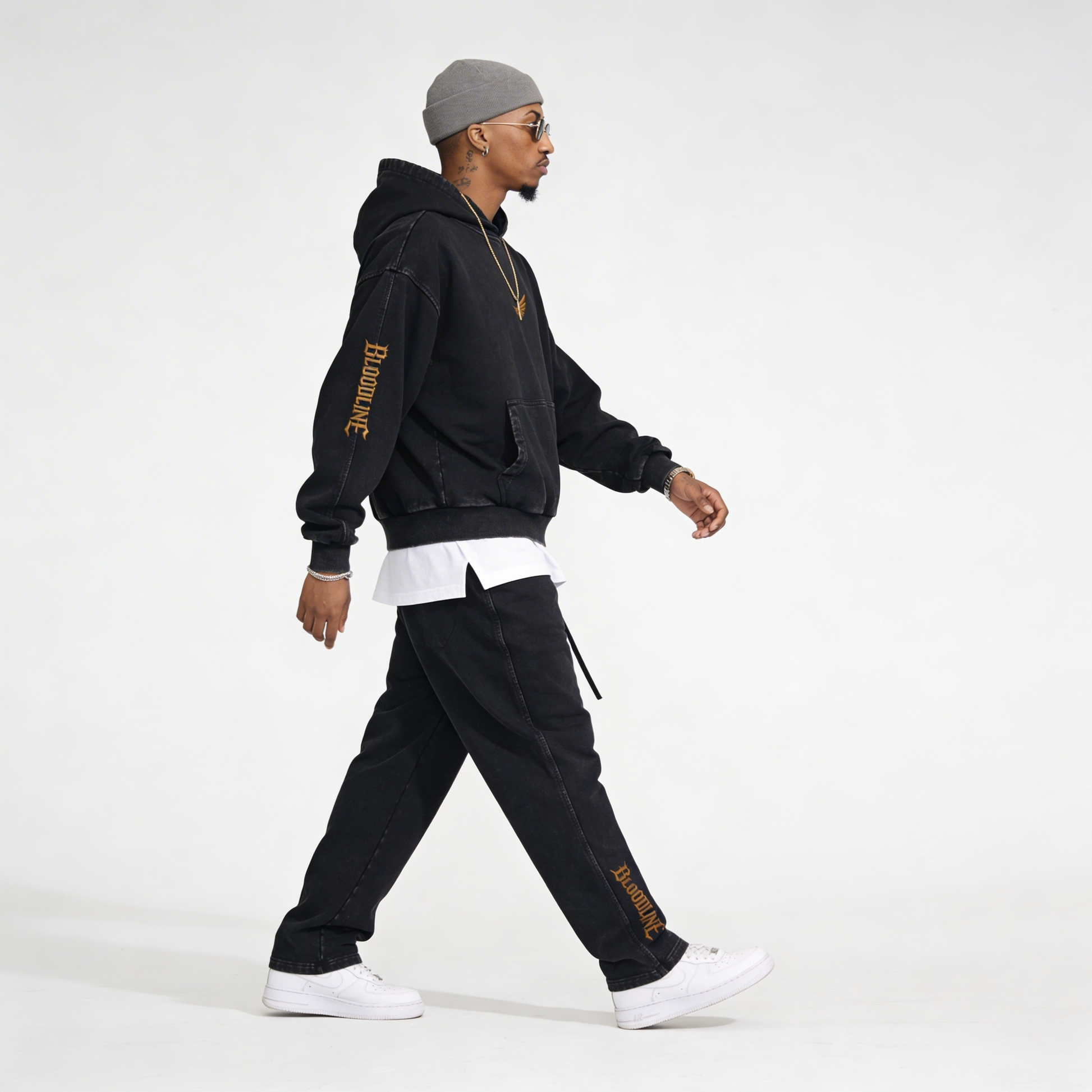 Bloodline Gold 2.0 | Boxy Hoodie | ILYRIANEDGE