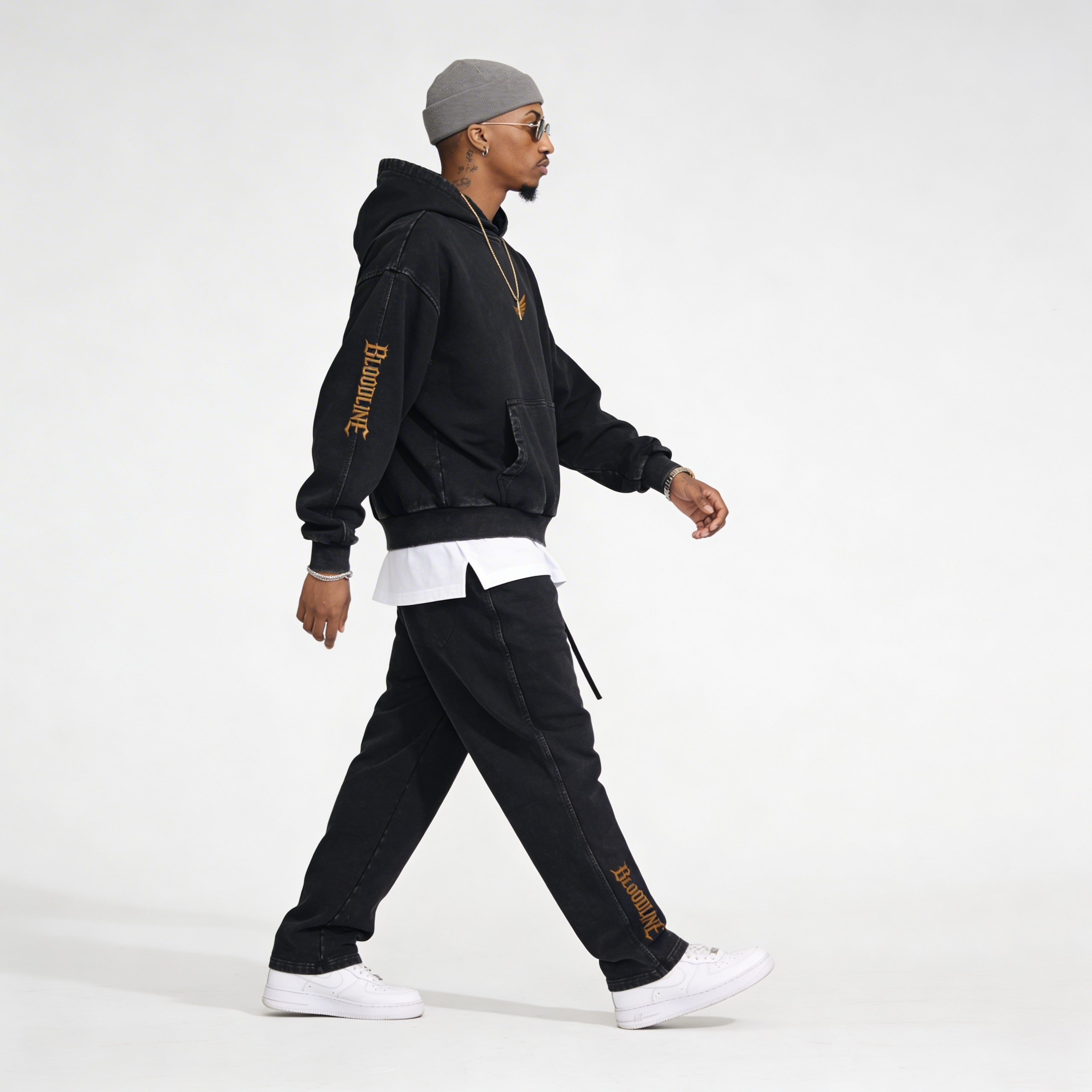 Bloodline Gold 2.0 | Boxy Hoodie | ILYRIANEDGE