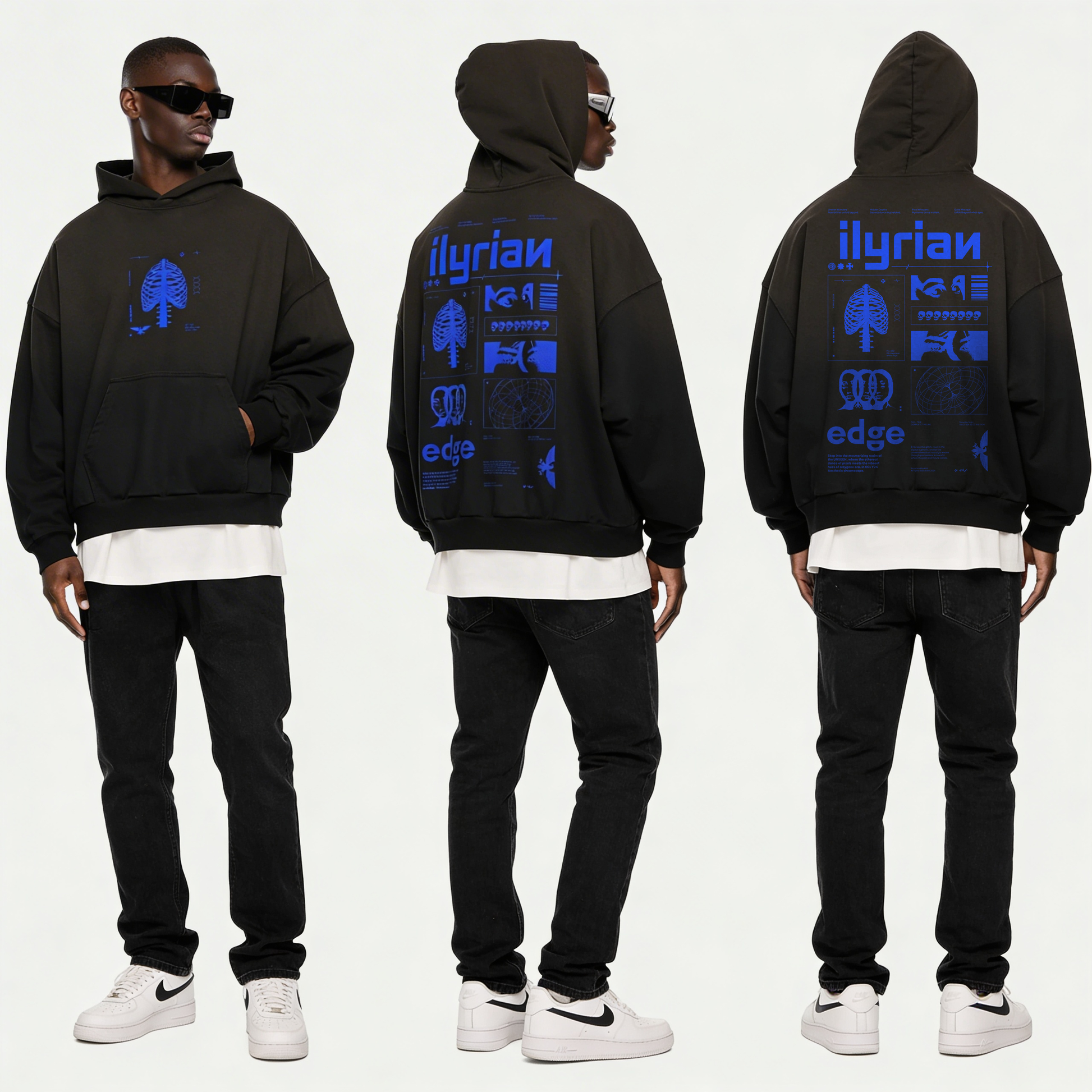 Unseen | Sun-Faded Boxy Hoodie | ILYRIANEDGE