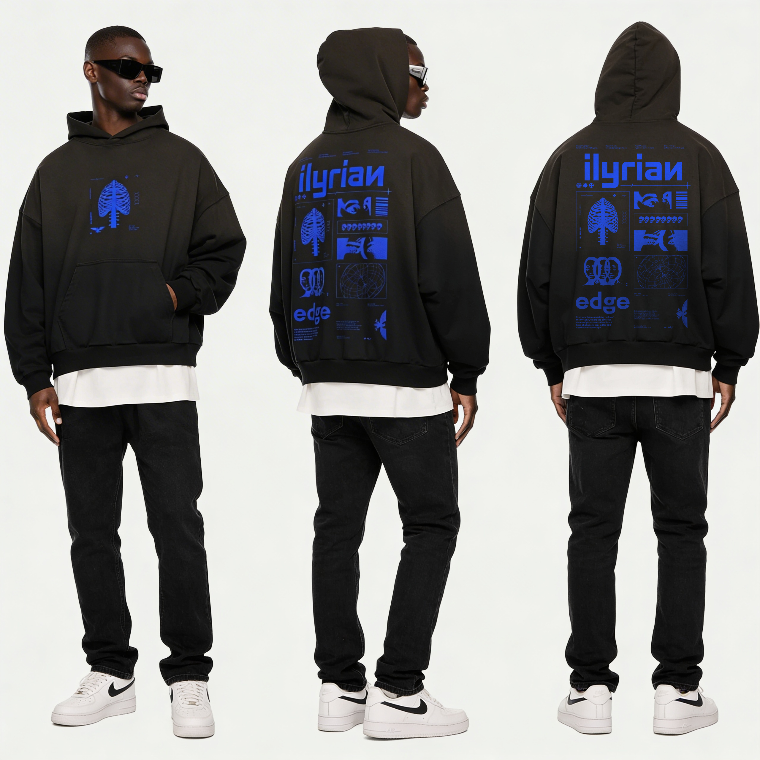 Unseen | Sun-Faded Boxy Hoodie | ILYRIANEDGE
