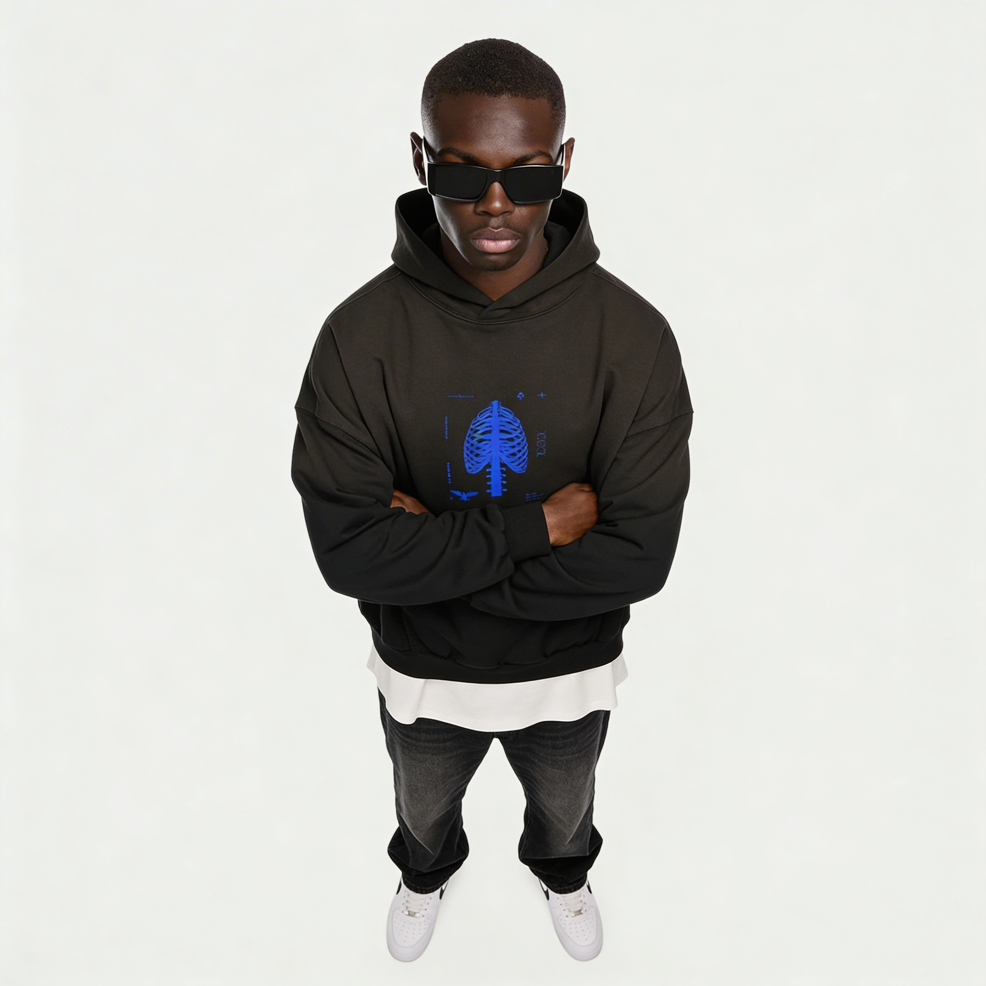 Unseen | Sun-Faded Boxy Hoodie | ILYRIANEDGE
