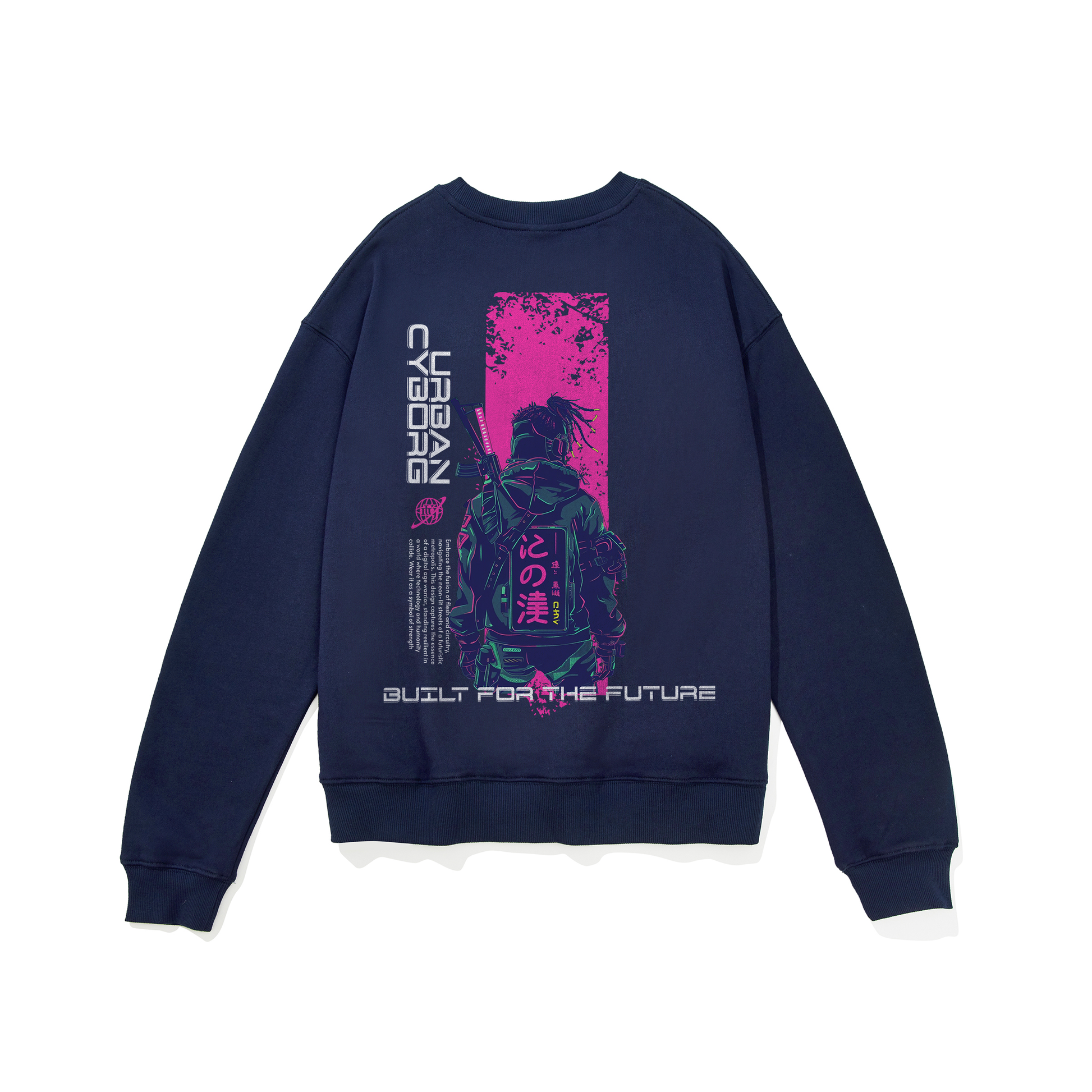 Glitch Runner | Heavyweight Sweatshirt | ILYRIANEDGE