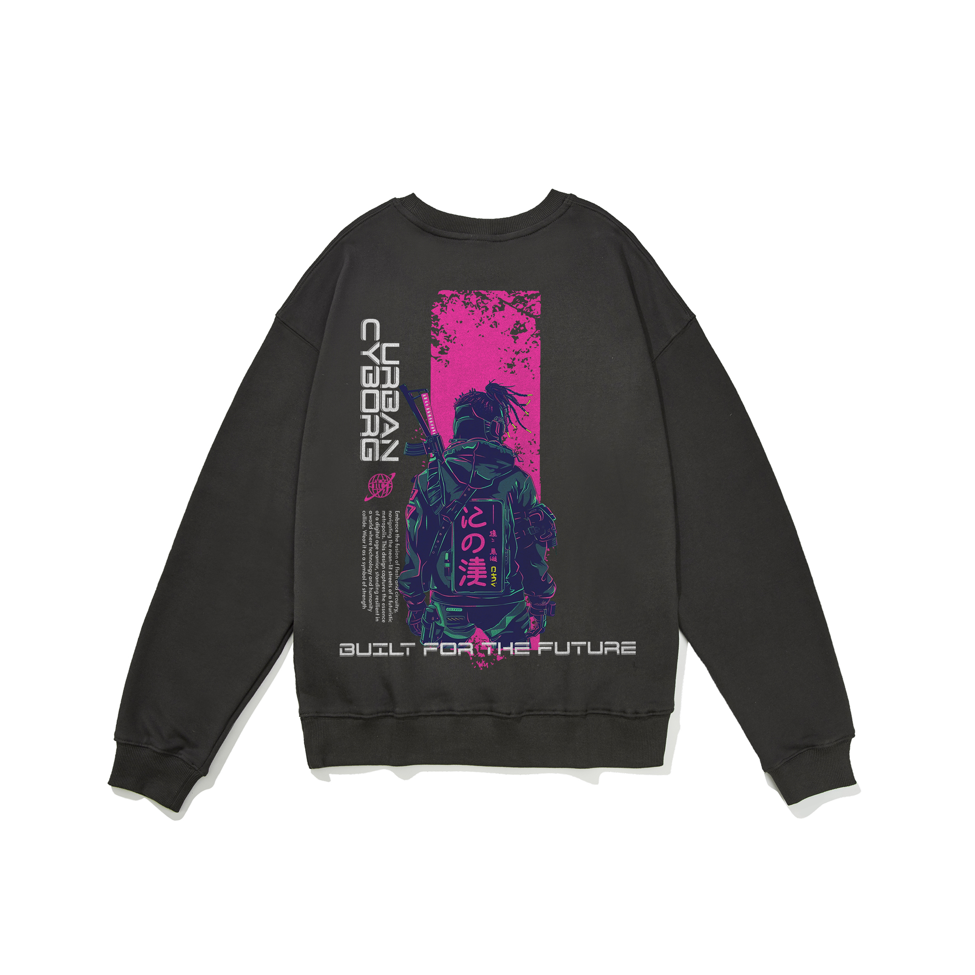 Glitch Runner | Heavyweight Sweatshirt | ILYRIANEDGE