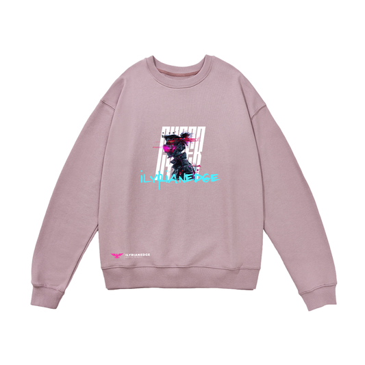 Glitch Runner | Heavyweight Sweatshirt | ILYRIANEDGE