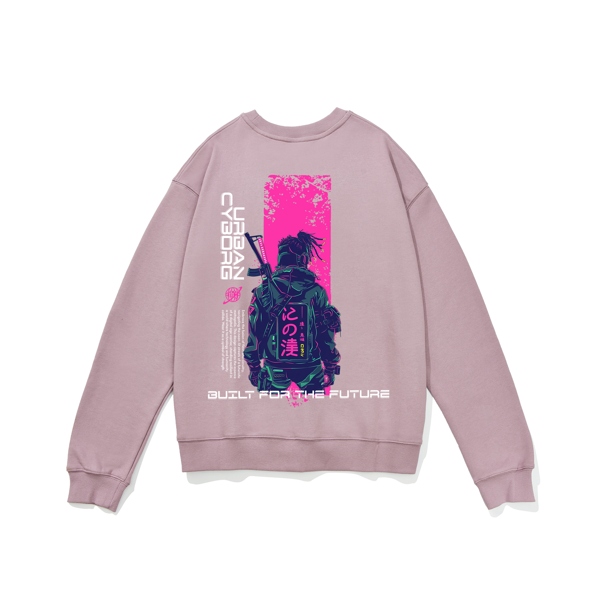 Glitch Runner | Heavyweight Sweatshirt | ILYRIANEDGE