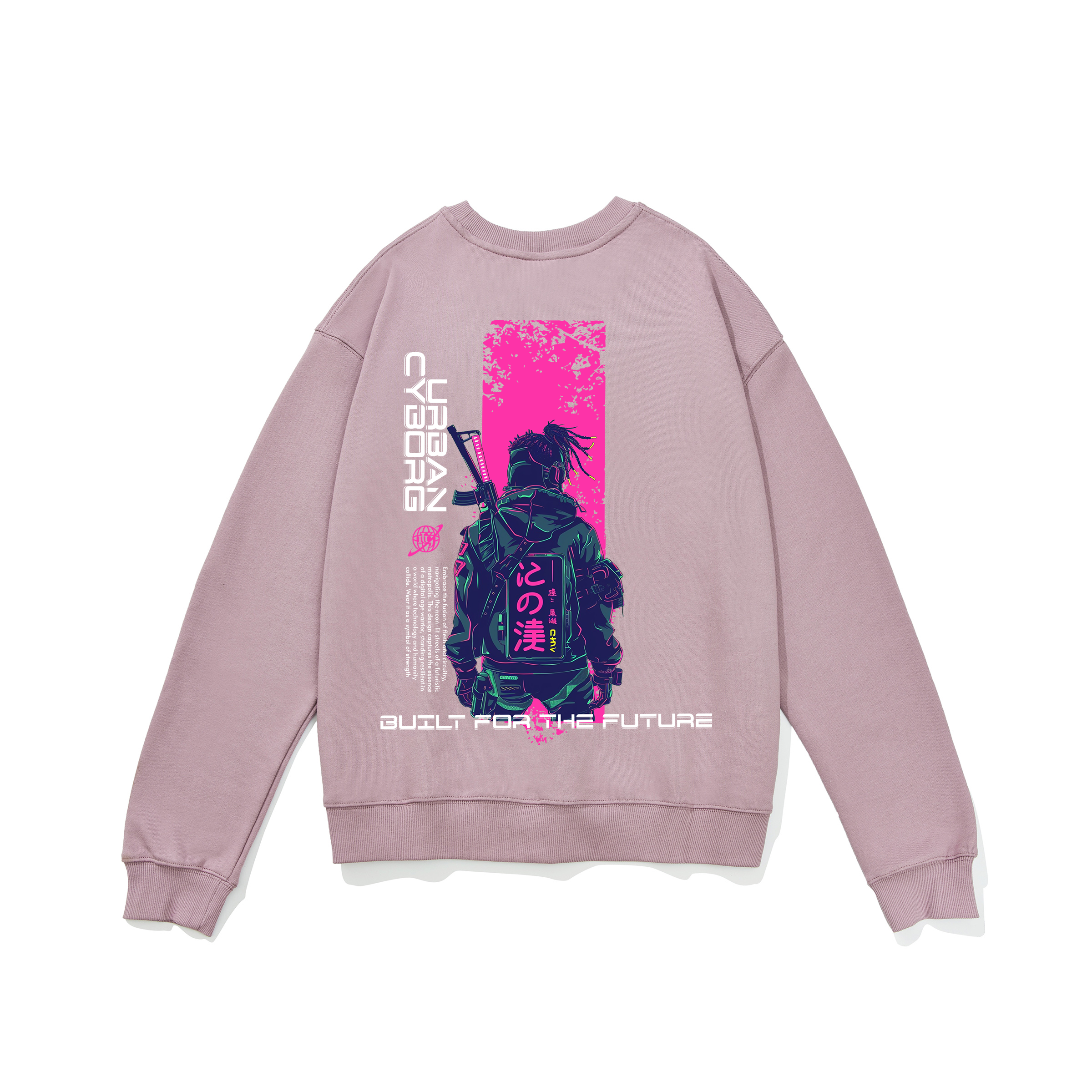 Glitch Runner | Heavyweight Sweatshirt | ILYRIANEDGE