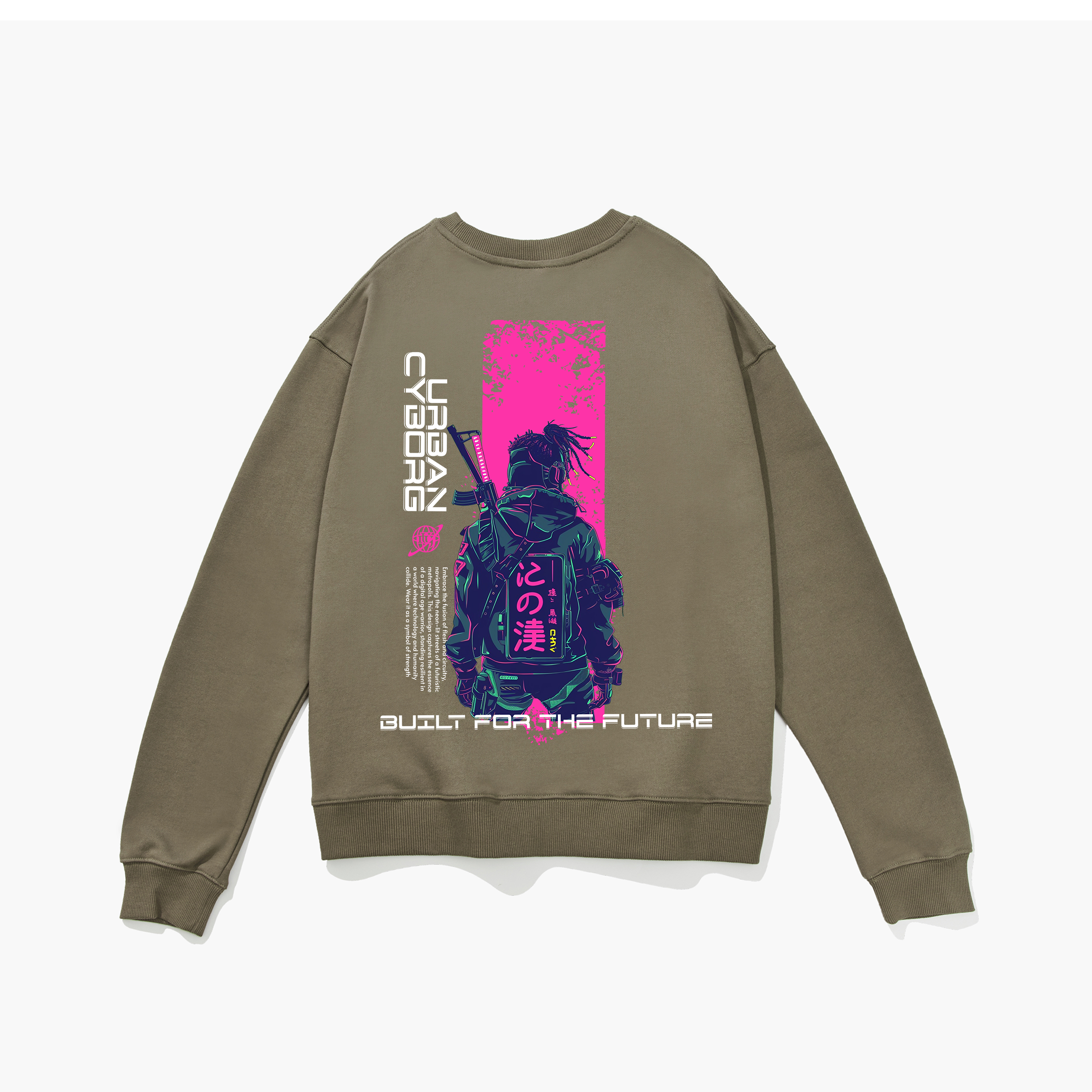 Glitch Runner | Heavyweight Sweatshirt | ILYRIANEDGE