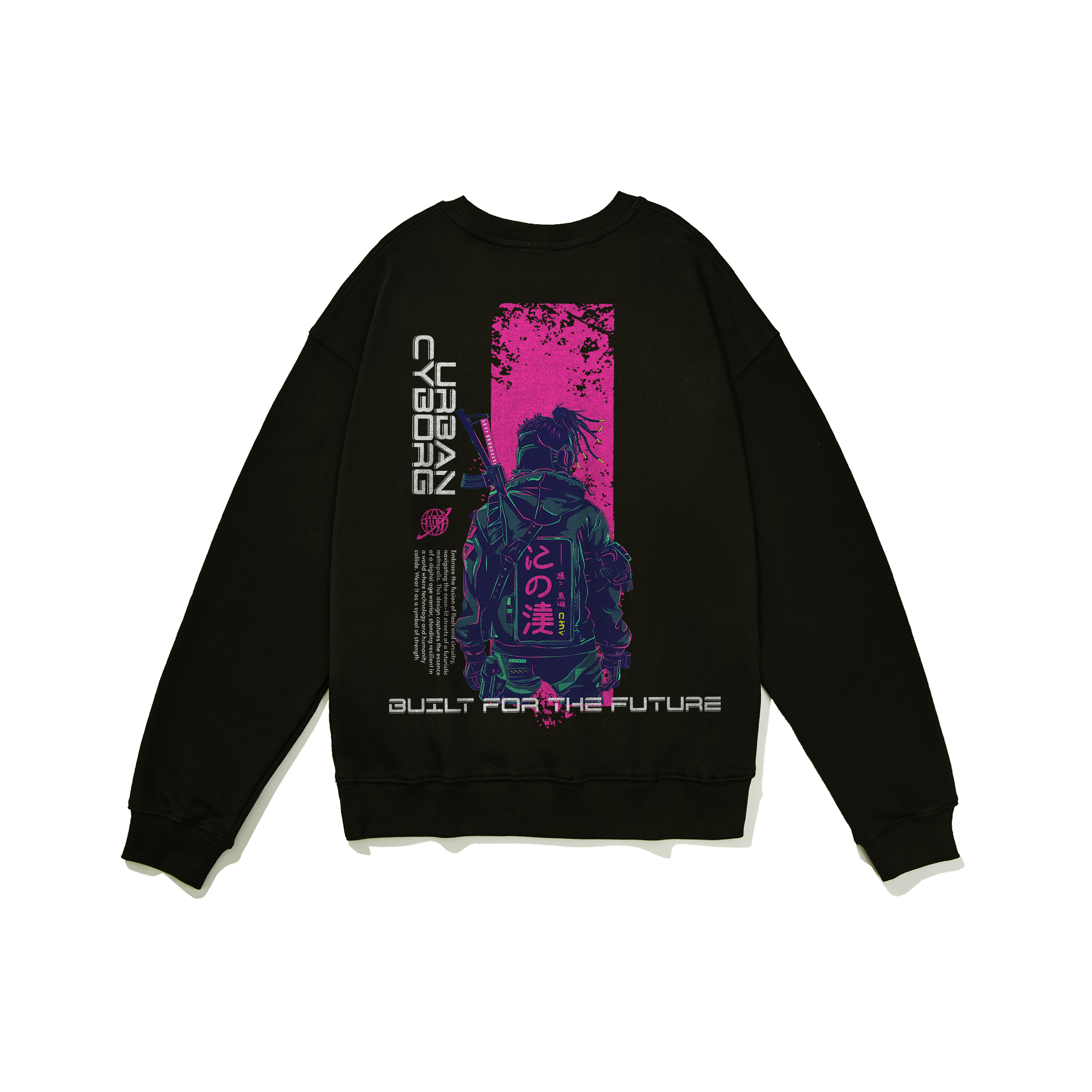 Glitch Runner | Heavyweight Sweatshirt | ILYRIANEDGE