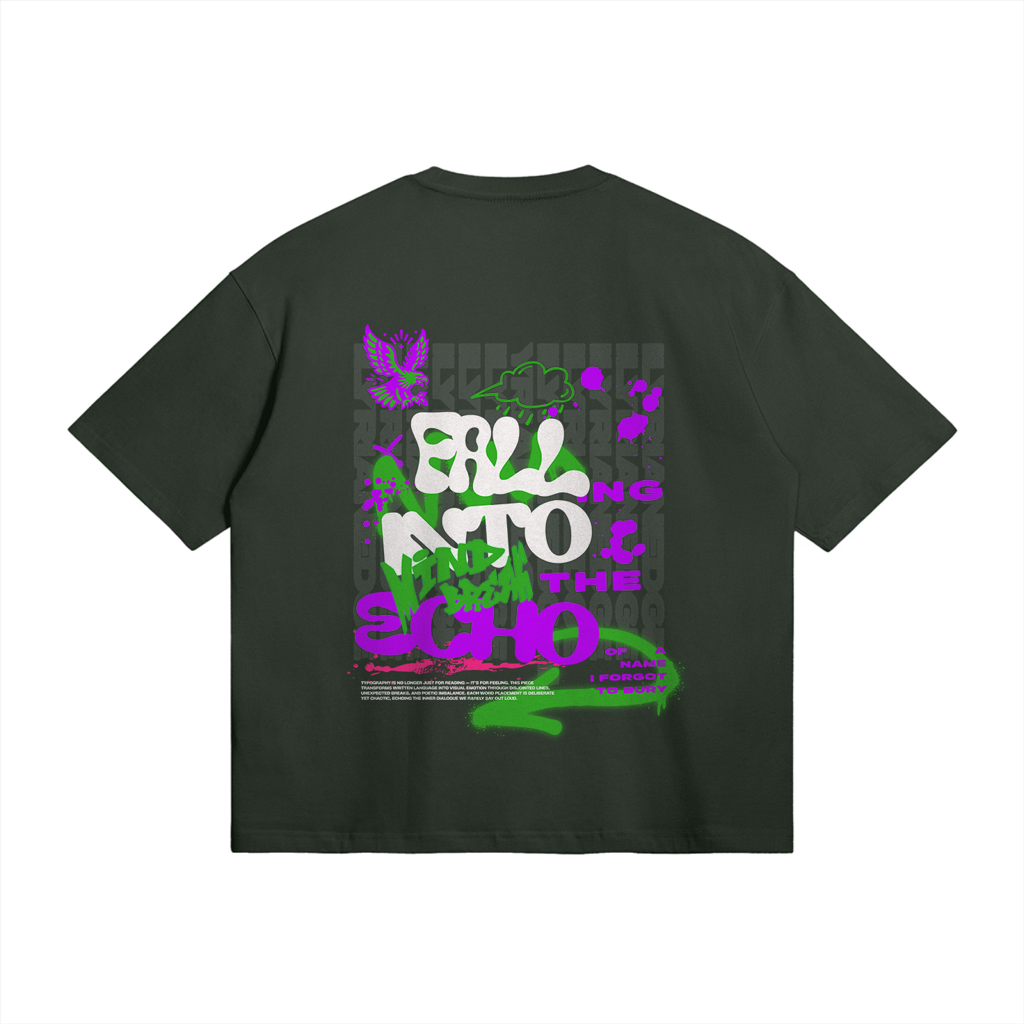 Green Phantom | Boxy T-Shirt | ILYRIANEDGE