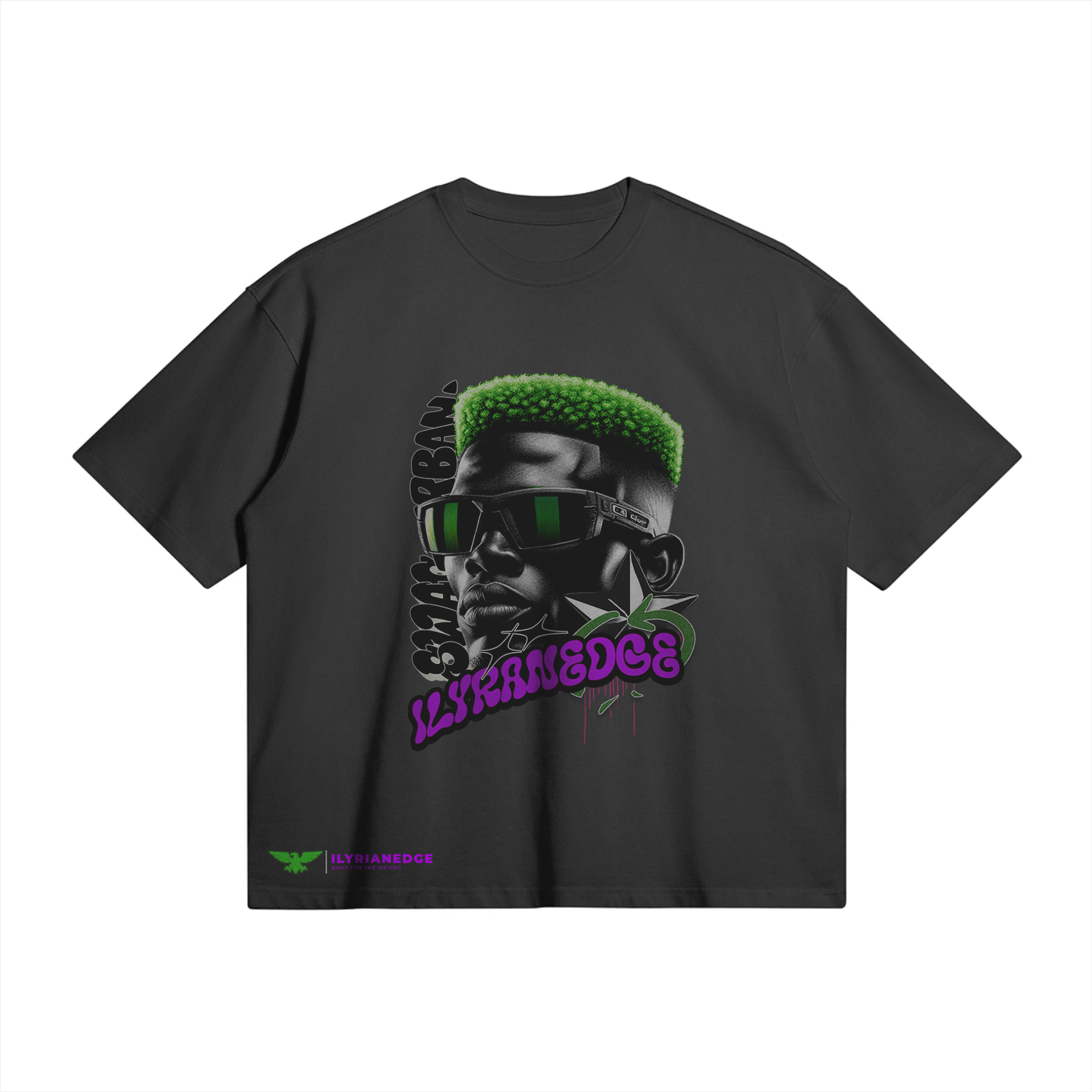 Green Phantom | Boxy T-Shirt | ILYRIANEDGE