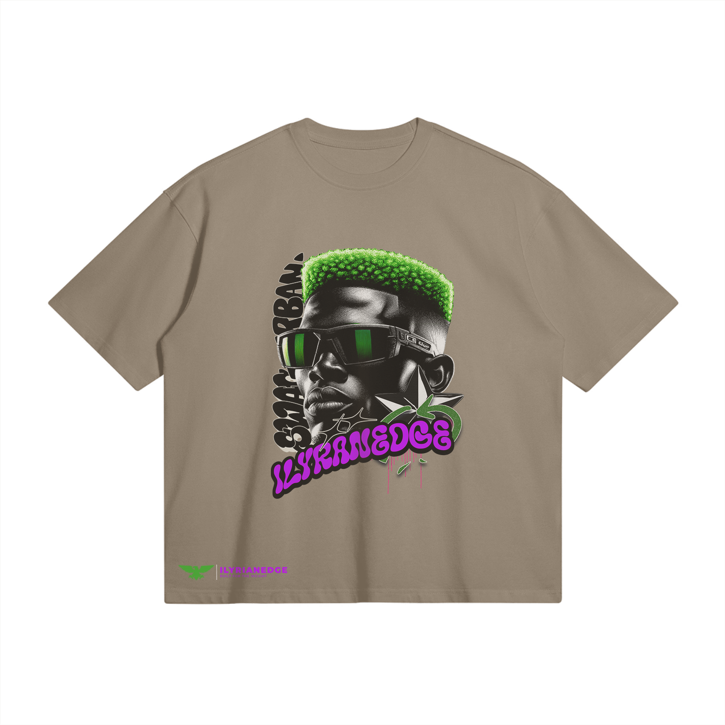 Green Phantom | Boxy T-Shirt | ILYRIANEDGE