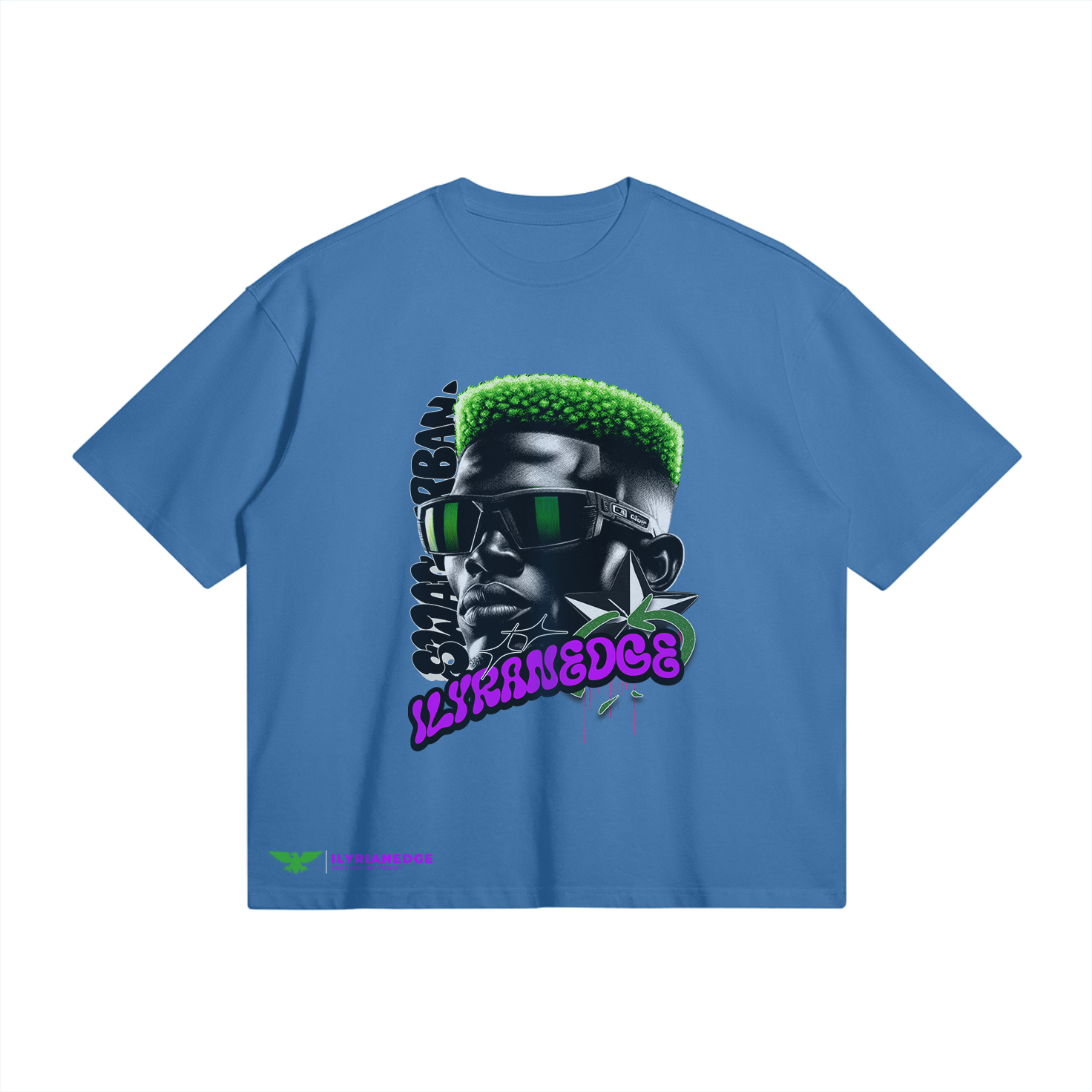 Green Phantom | Boxy T-Shirt | ILYRIANEDGE