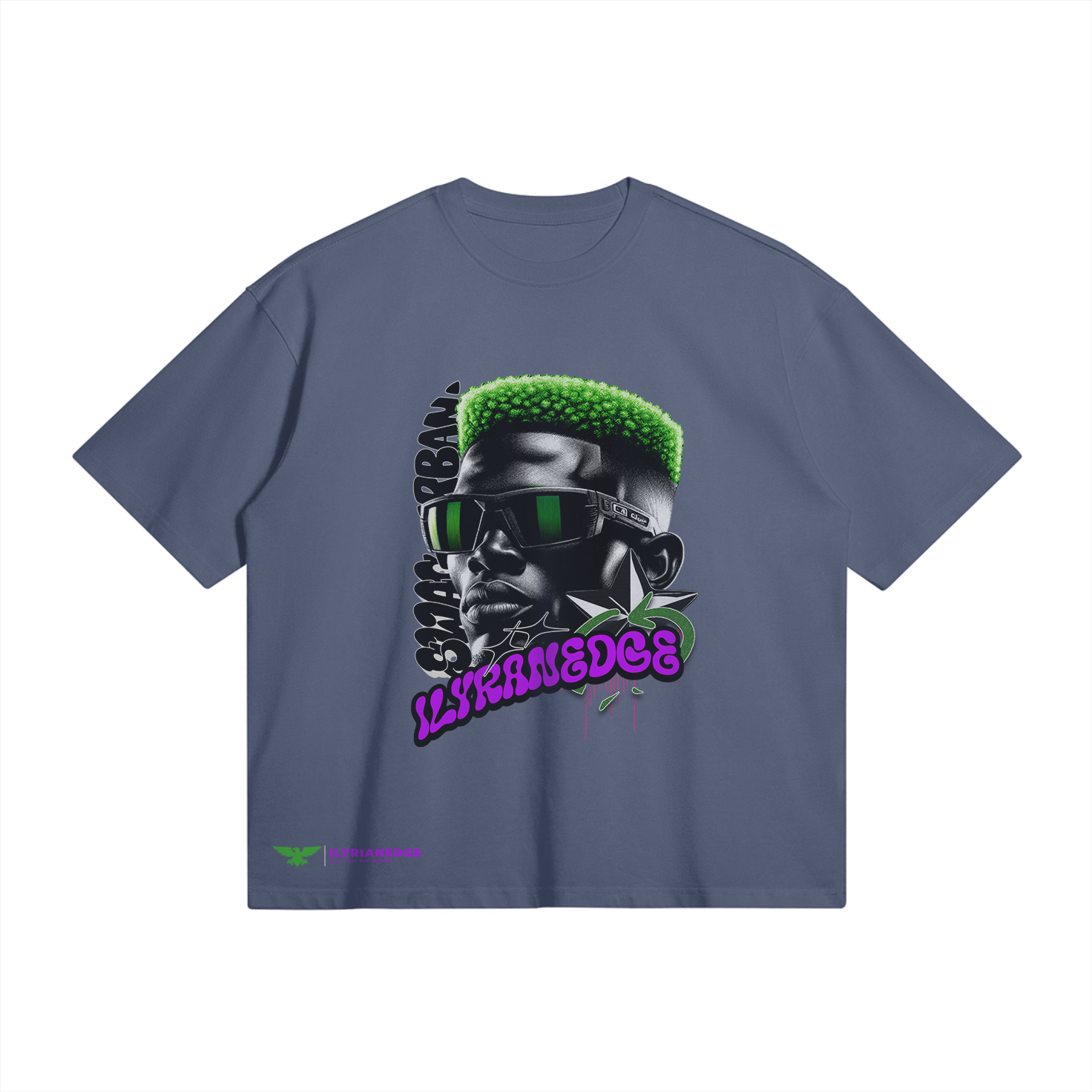 Green Phantom | Boxy T-Shirt | ILYRIANEDGE