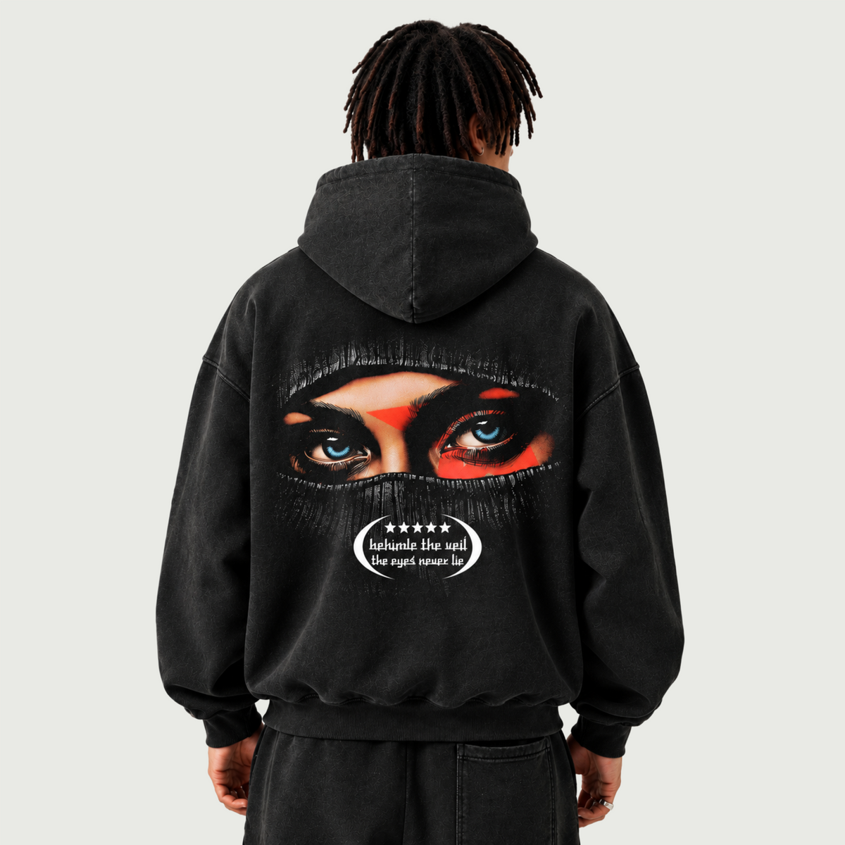 Veiled | Heavyweight Vintage Wash Boxy Hoodie | ILYRIANEDGE