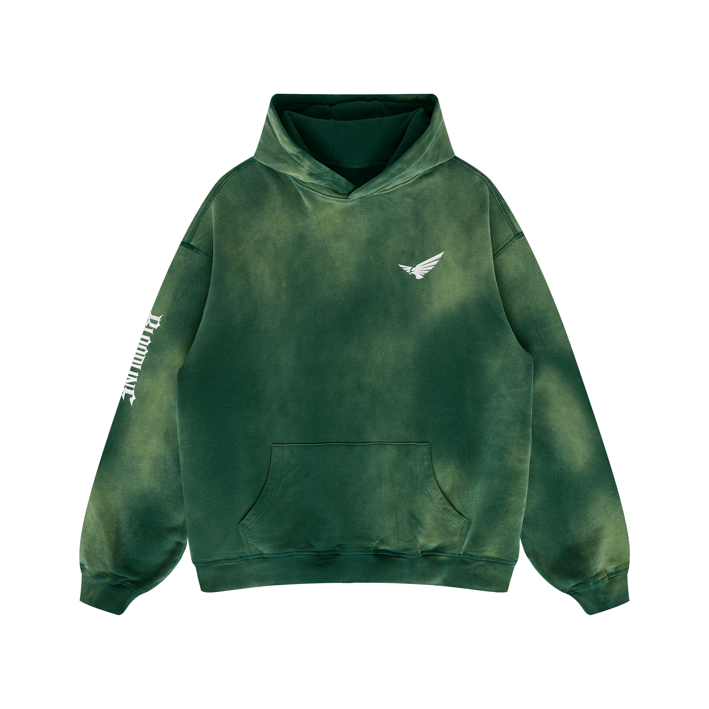 Bloodline 2.0 - 400GSM Unisex Super Heavyweight Sun Faded Hoodie