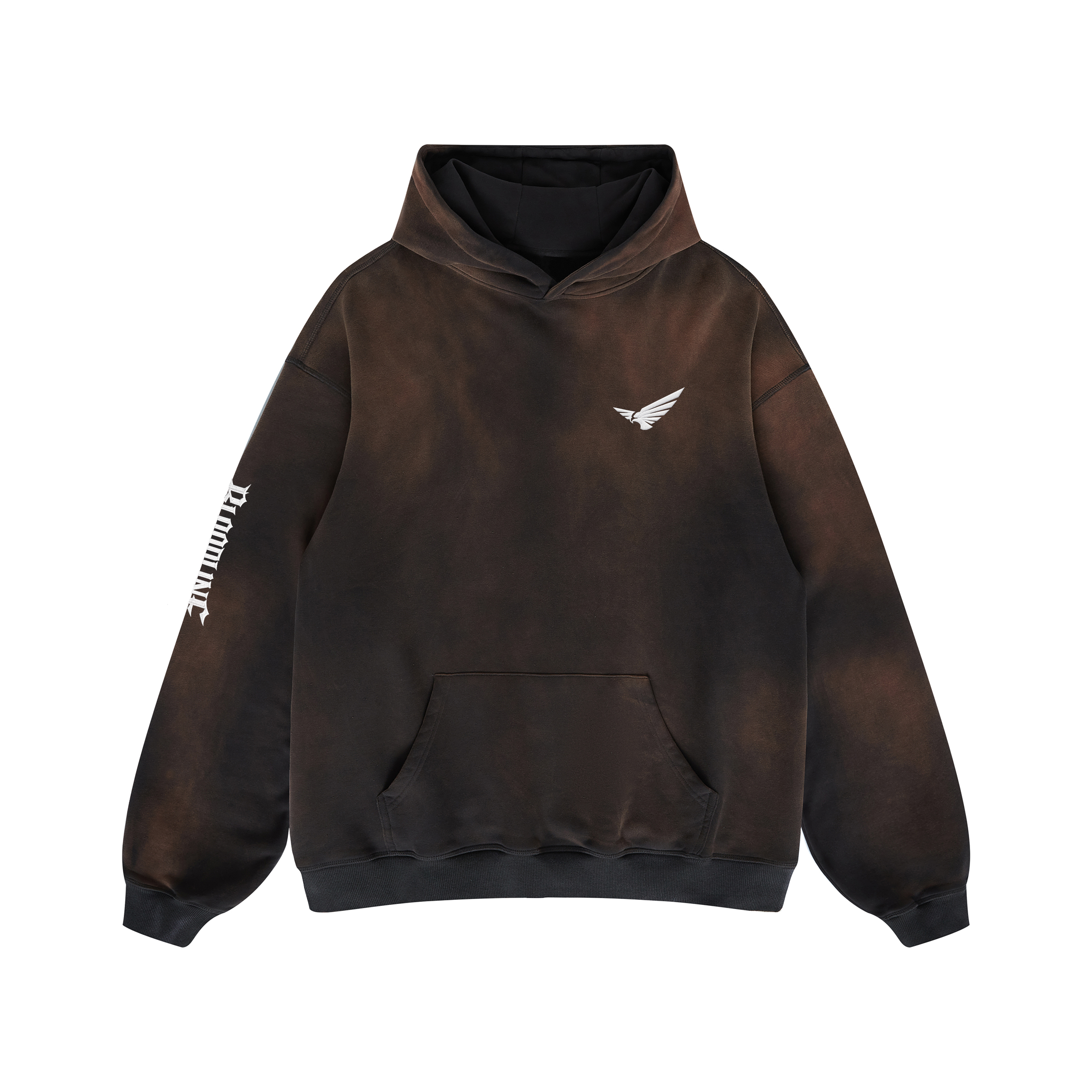 Bloodline 2.0 - 400GSM Unisex Super Heavyweight Sun Faded Hoodie