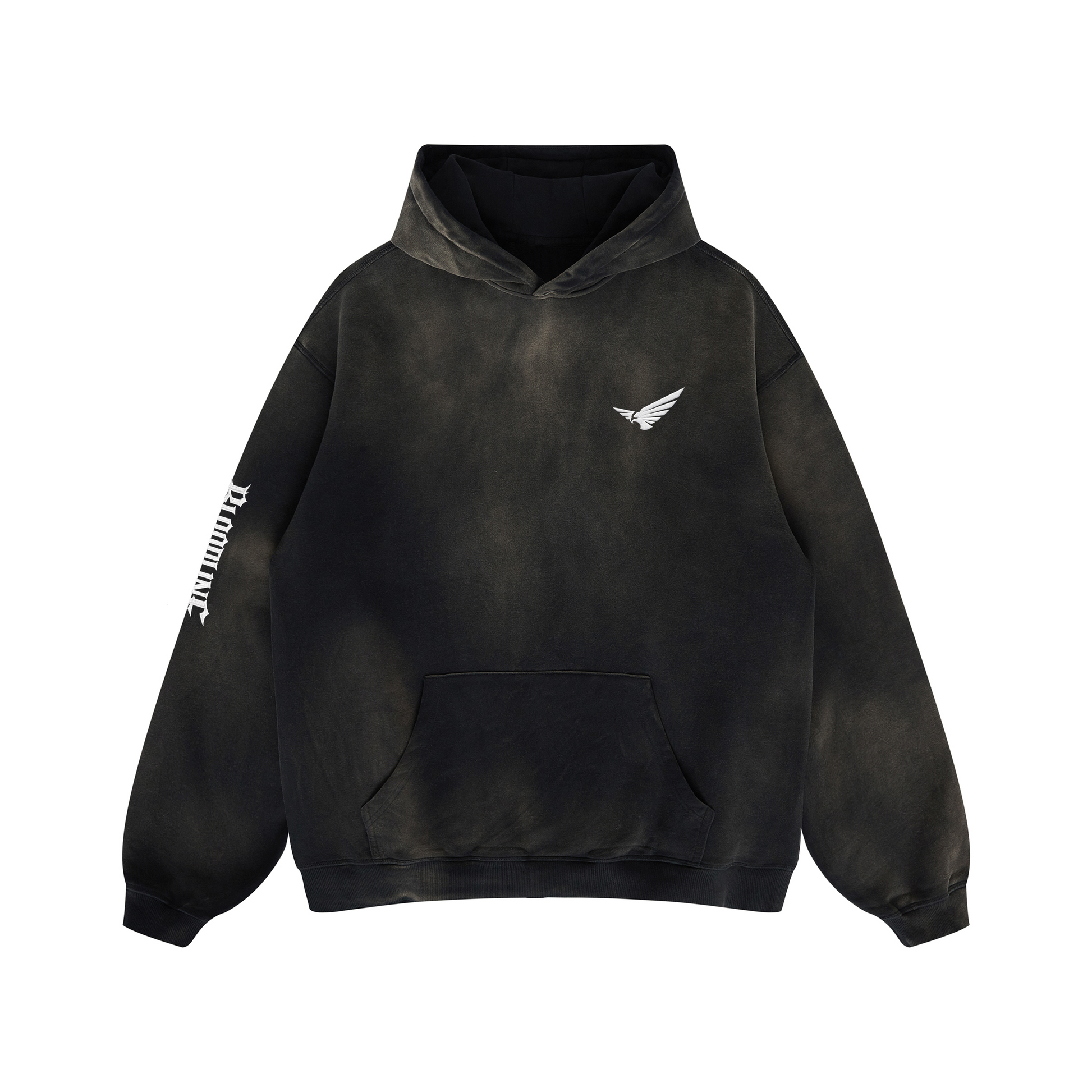 Bloodline 2.0 - 400GSM Unisex Super Heavyweight Sun Faded Hoodie