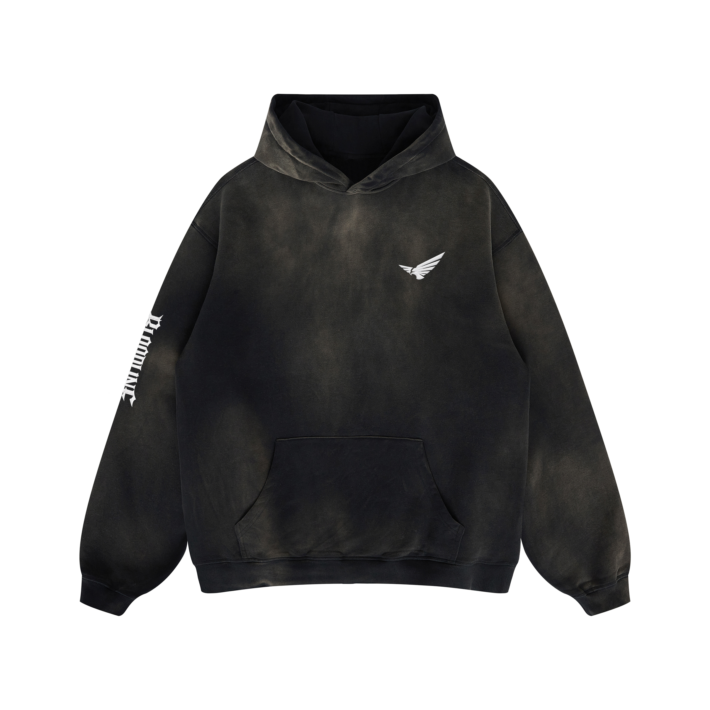 Bloodline 2.0 - 400GSM Unisex Super Heavyweight Sun Faded Hoodie