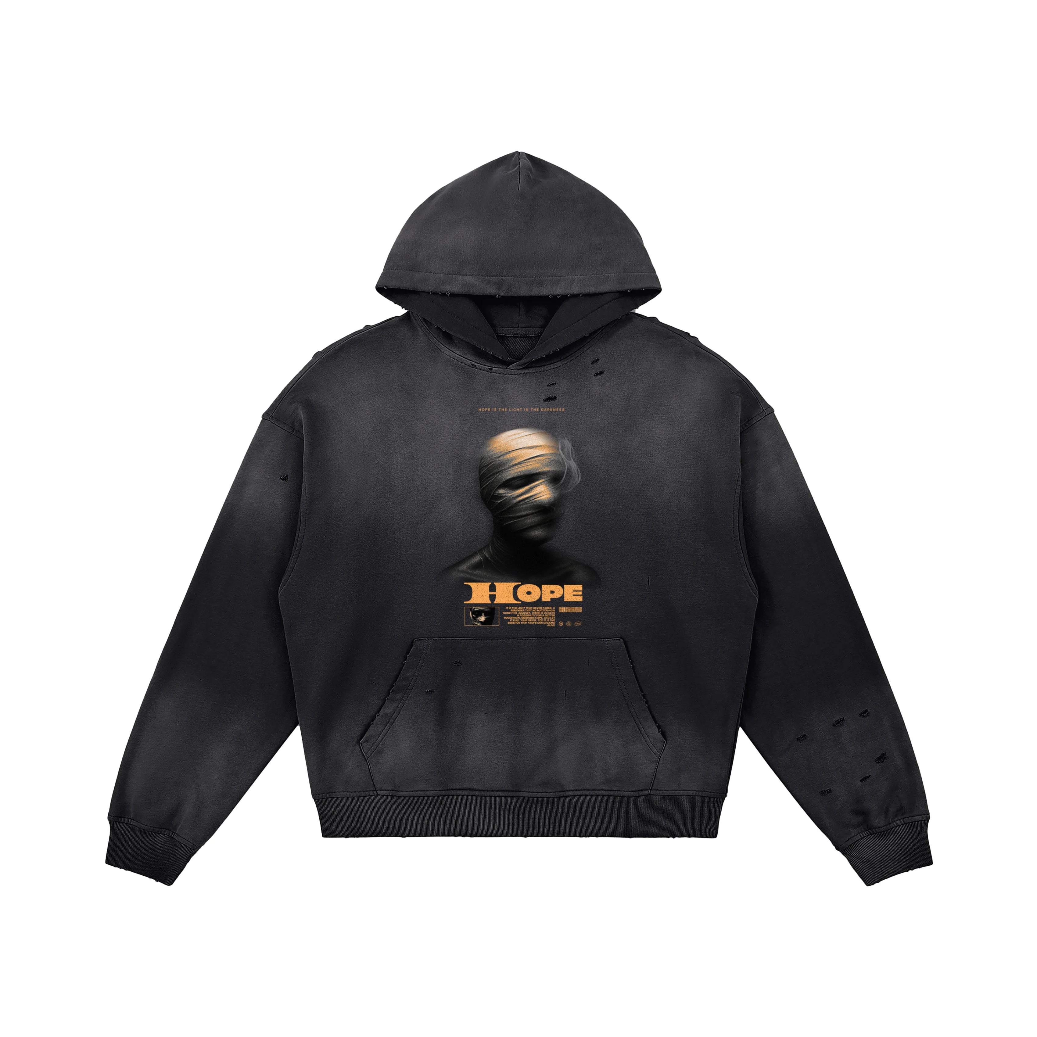 Hope | Distressed Hoodie | ILYRIANEDGE