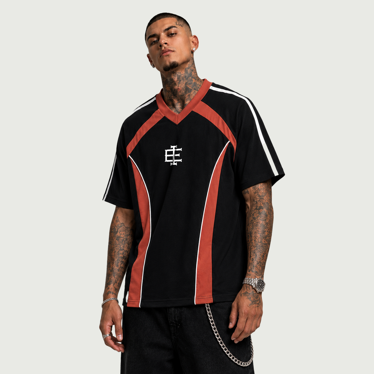 Legacy League | Color Block V-Neck Tee | ILYRIANEDGE