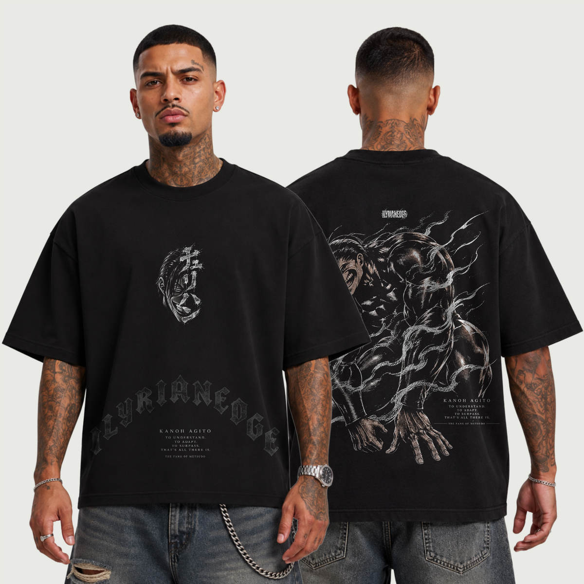 Ruthless Evolution | 280GSM Boxy T-Shirt | ILYRIANEDGE