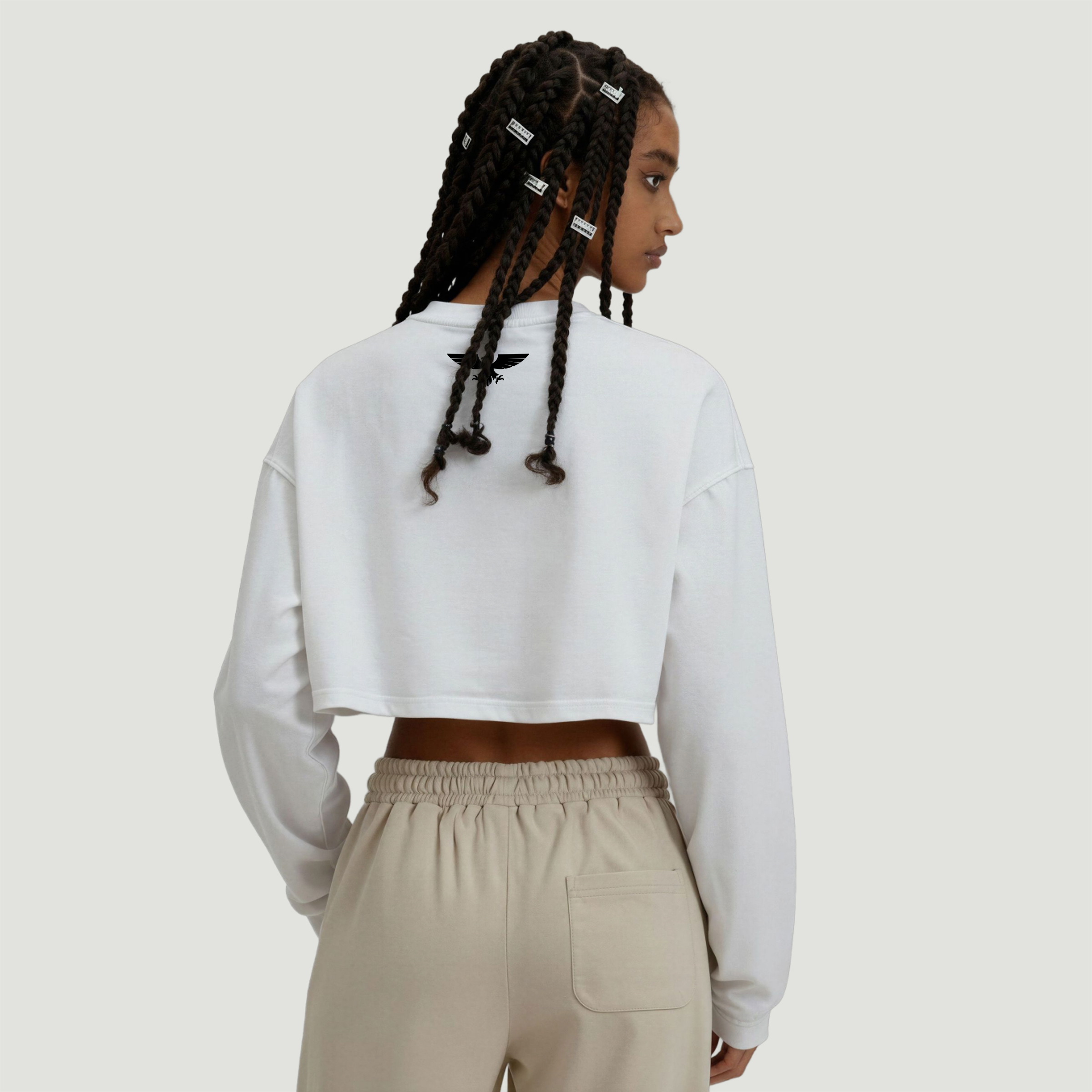 Love | Raw Hem Crop Top | ILYRIANEDGE