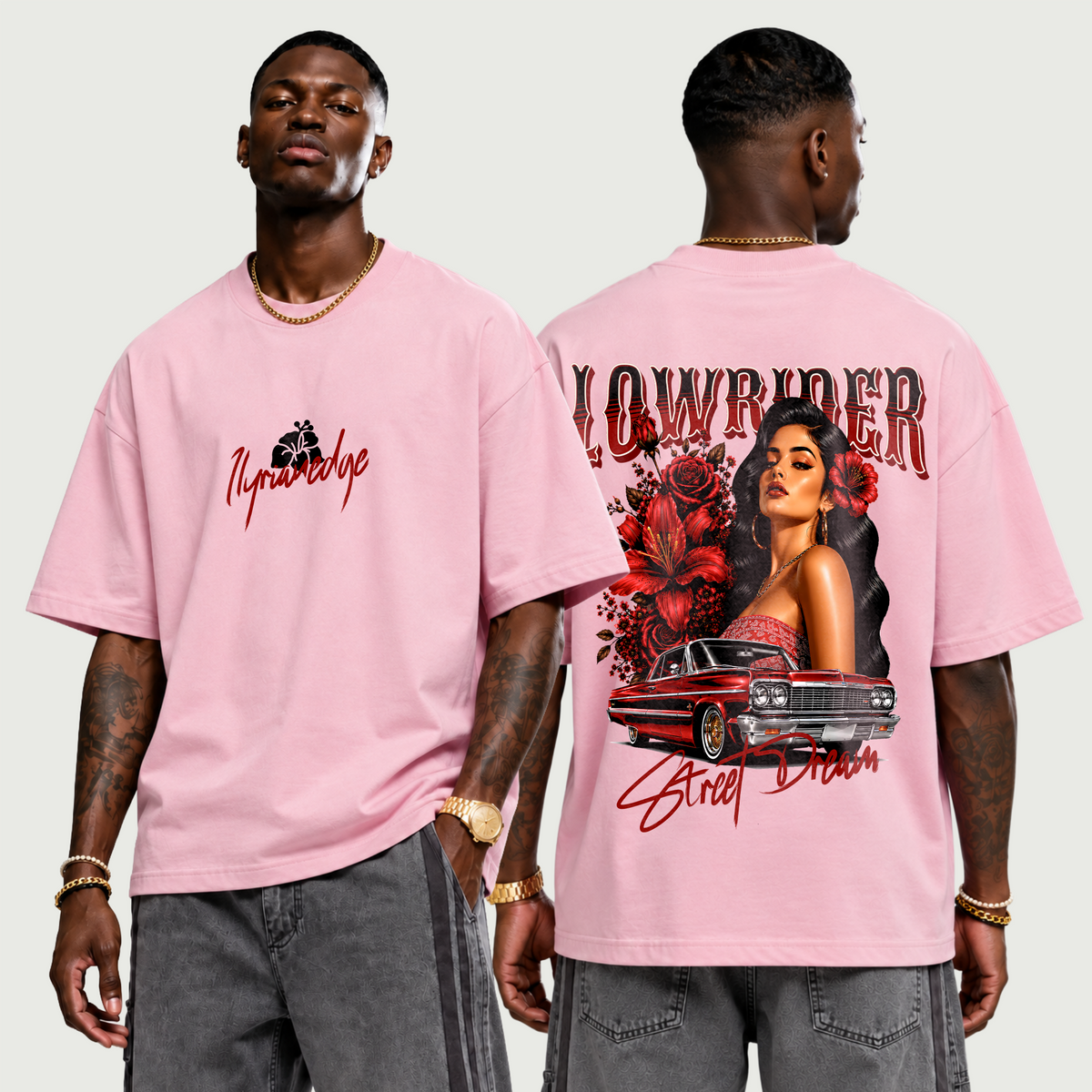 Lowrider Queen | 240GSM Sorona Boxy T-Shirt | ILYRIANEDGE