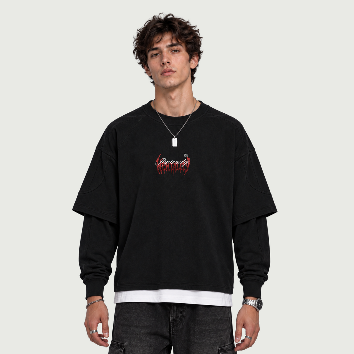 Warbreed |  Paneled Color Block T-Shirt | ILYRIANEDGE