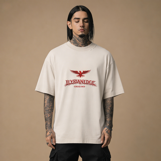 Bloodline Roots - 260GSM Unisex Boxy Sun Faded T-shirt