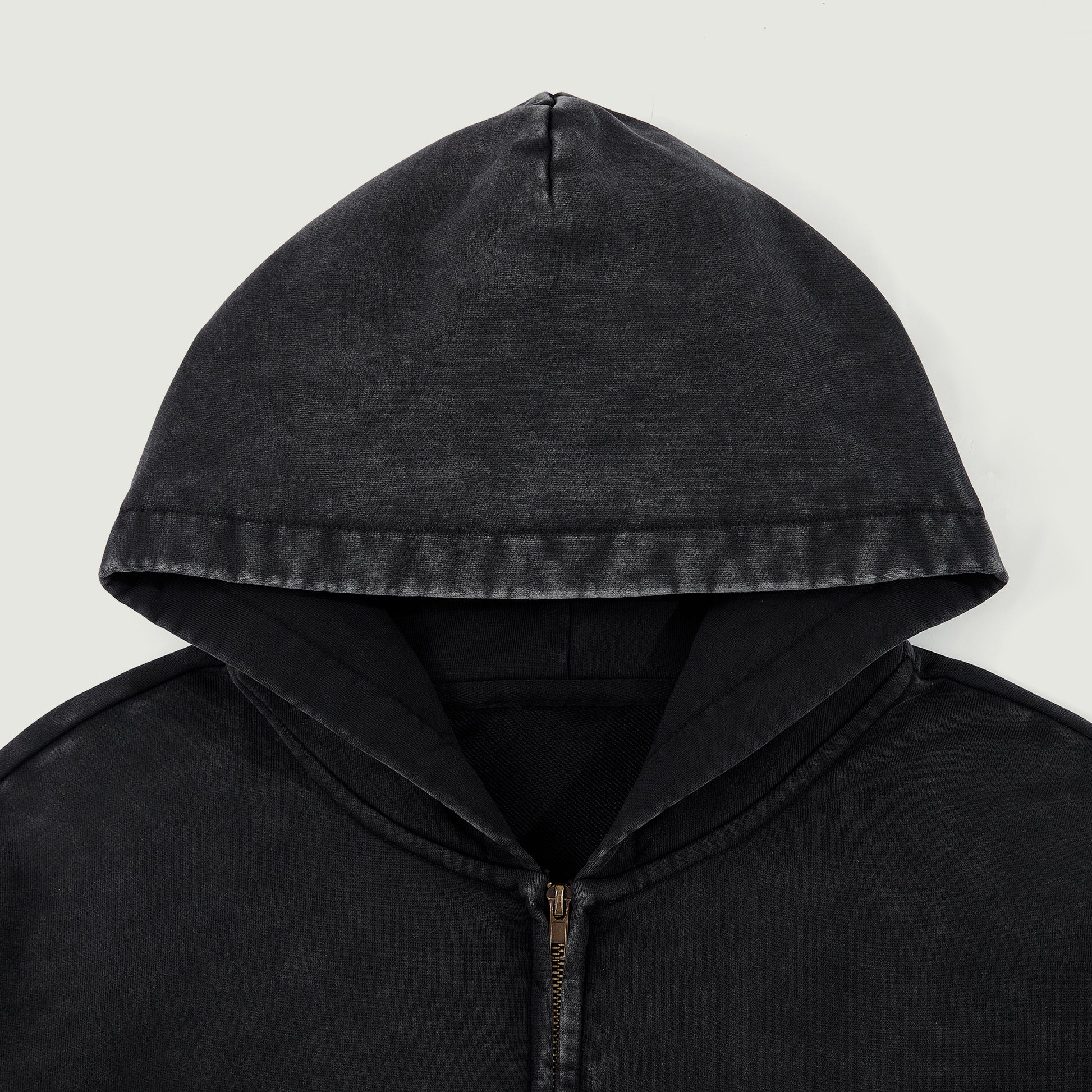 Bushido | Vintage Snow Wash Zip Hoodie | ILYRIANEDGE