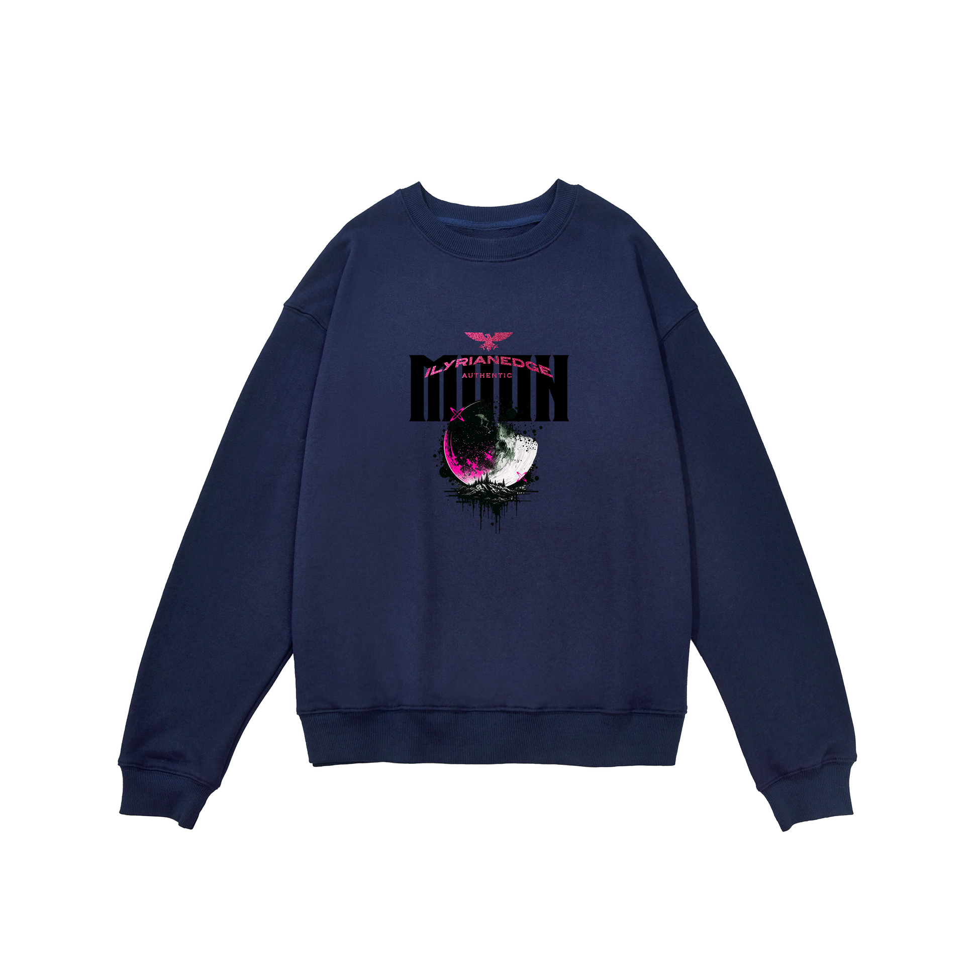 Moon | Heavyweight Oversized Sweatshirt | ILYRIANEDGE