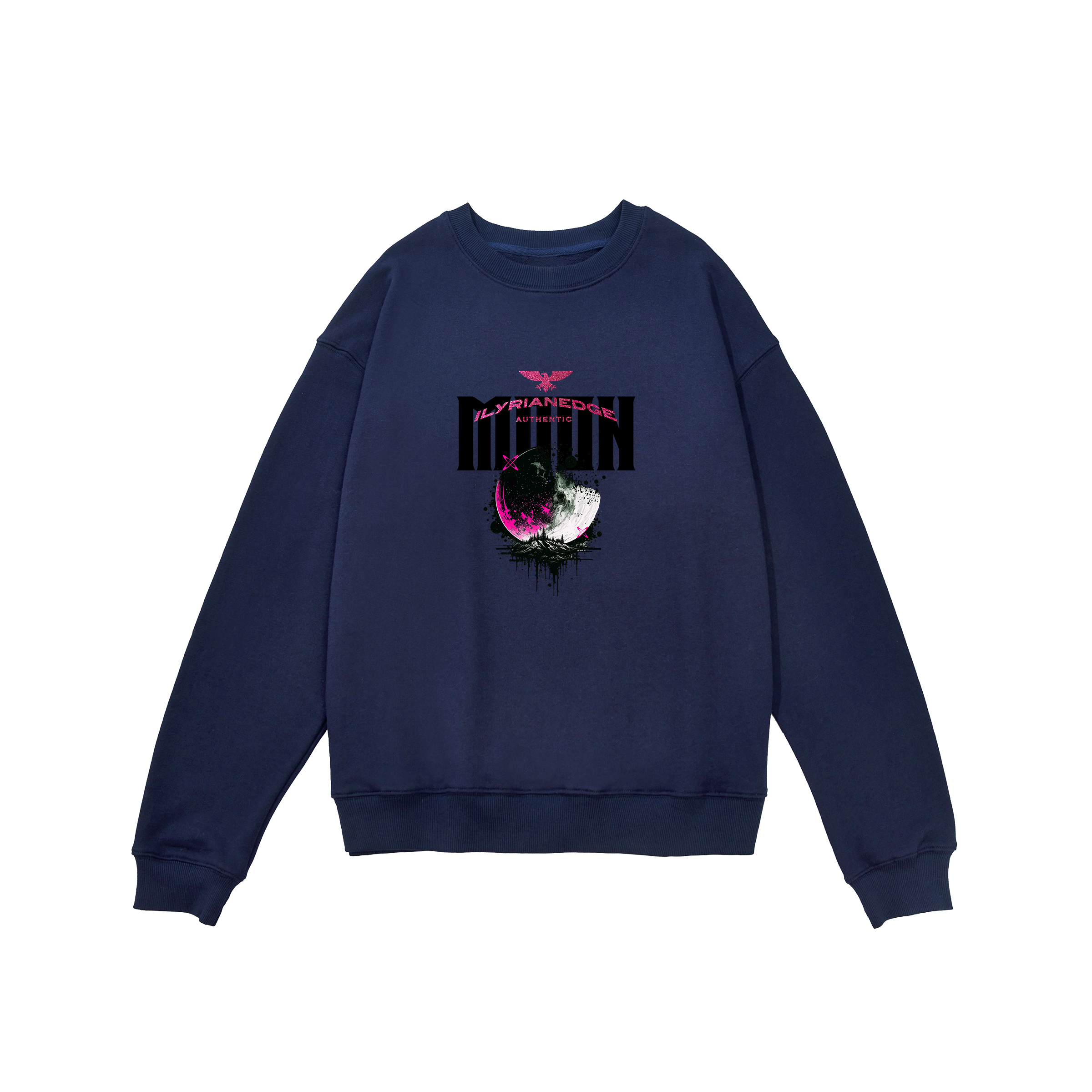 Moon | Heavyweight Oversized Sweatshirt | ILYRIANEDGE