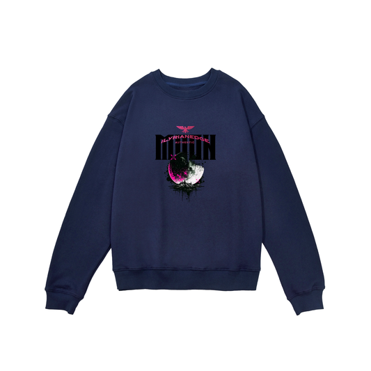 Moon | Heavyweight Oversized Sweatshirt | ILYRIANEDGE