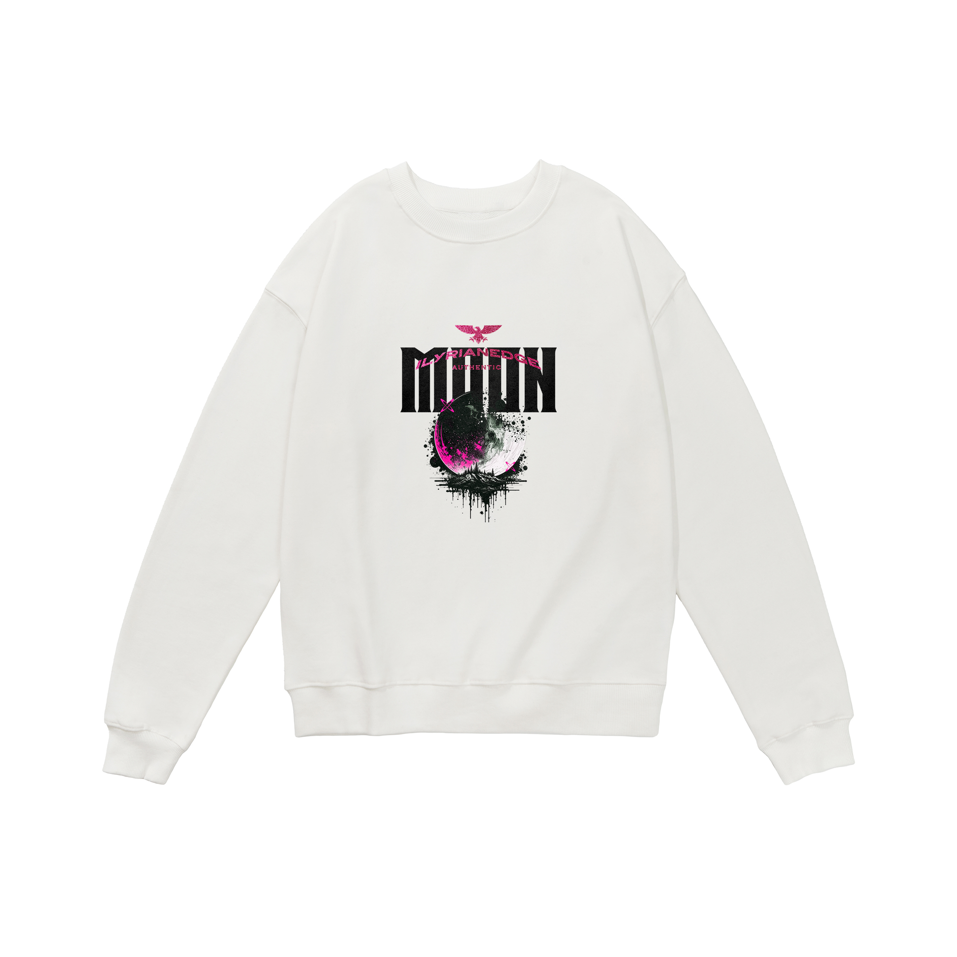Moon | Heavyweight Oversized Sweatshirt | ILYRIANEDGE