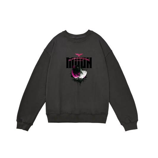 Moon | Heavyweight Oversized Sweatshirt | ILYRIANEDGE