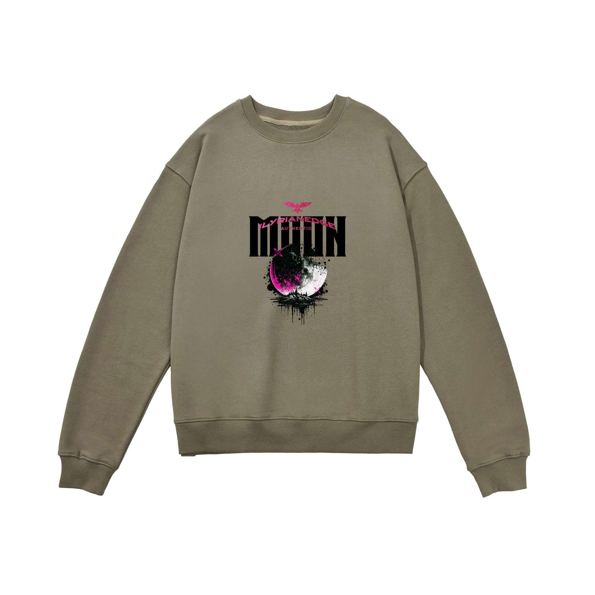 Moon | Heavyweight Oversized Sweatshirt | ILYRIANEDGE