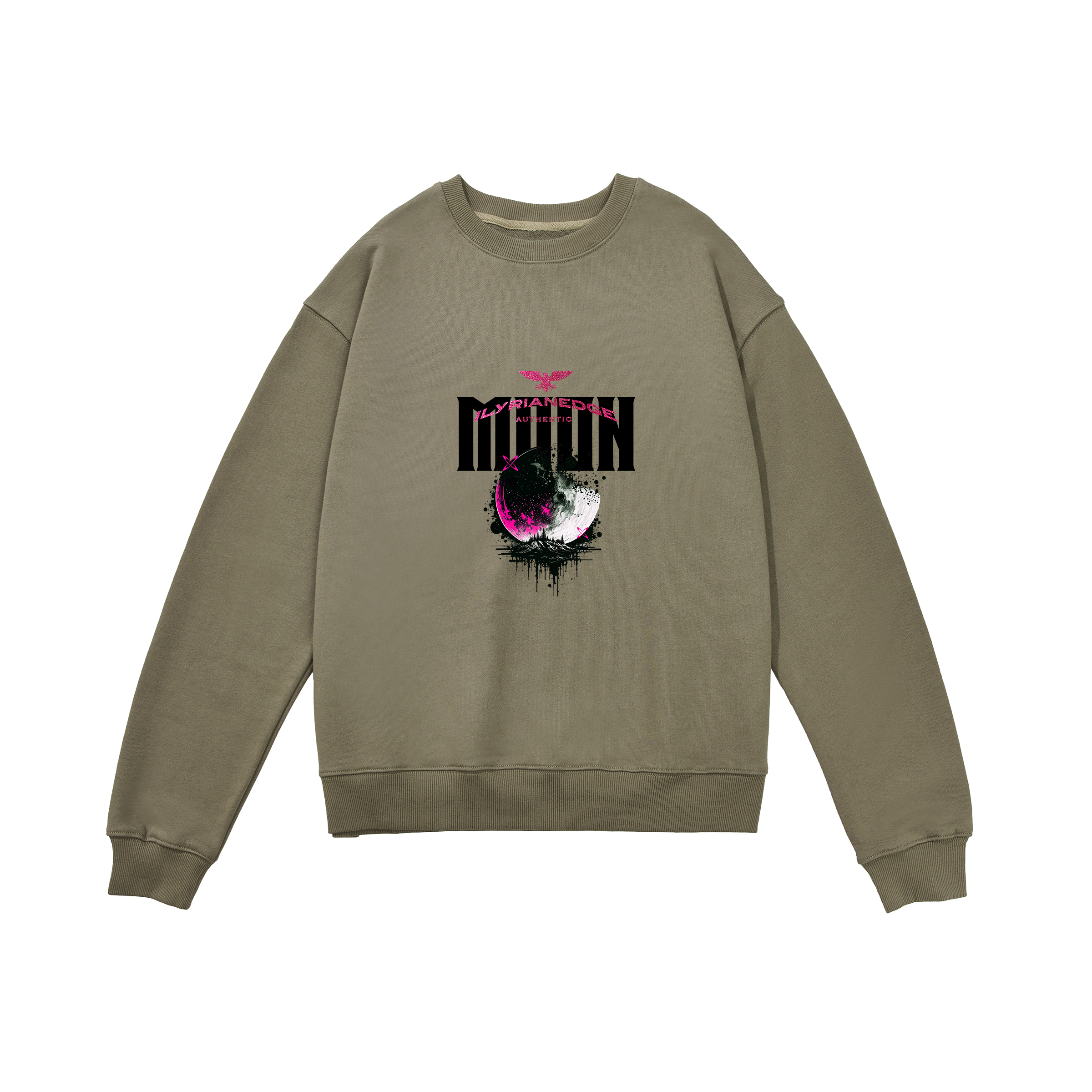 Moon | Heavyweight Oversized Sweatshirt | ILYRIANEDGE