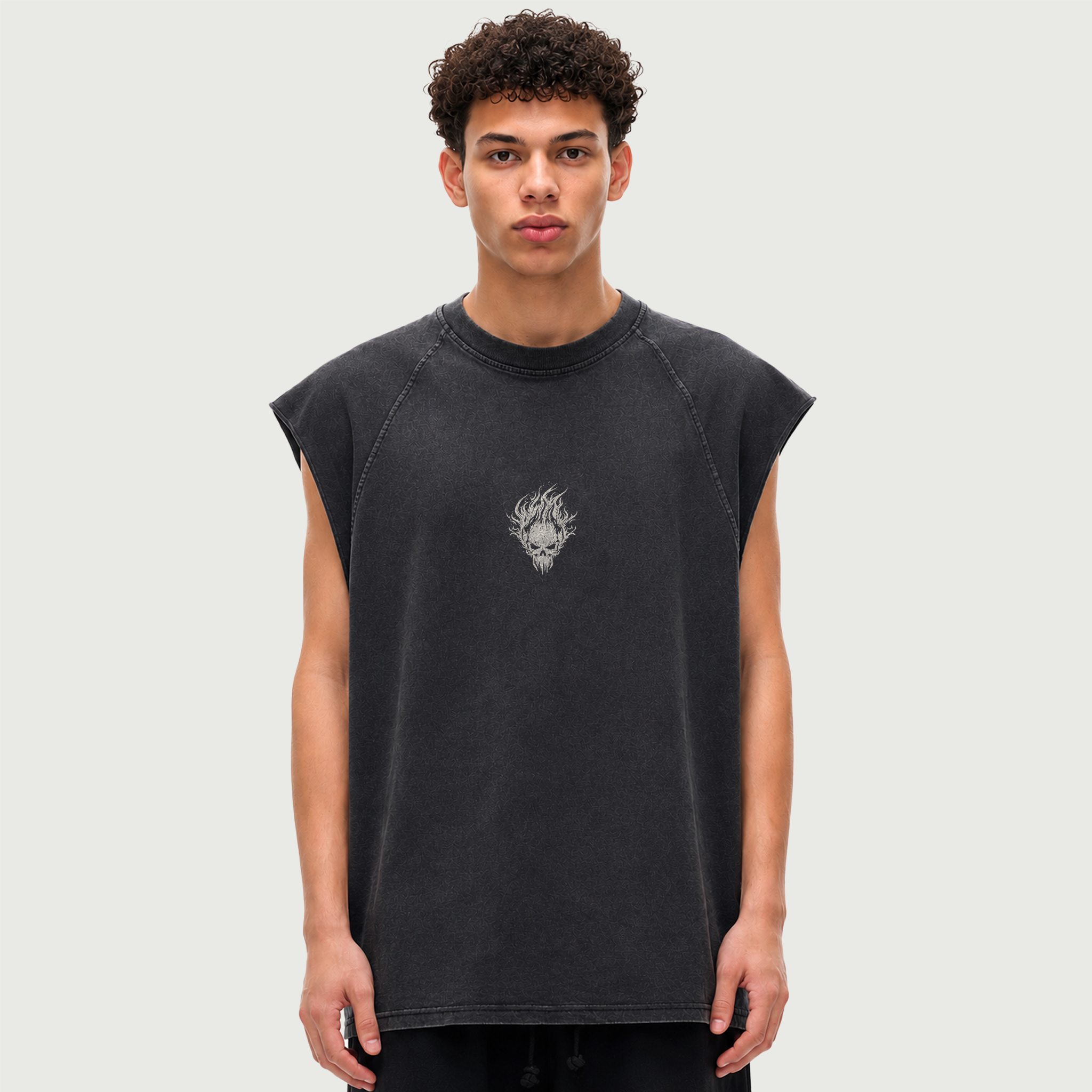 Oni Legacy | Snow Washed Tank Top | ILYRIANEDGE