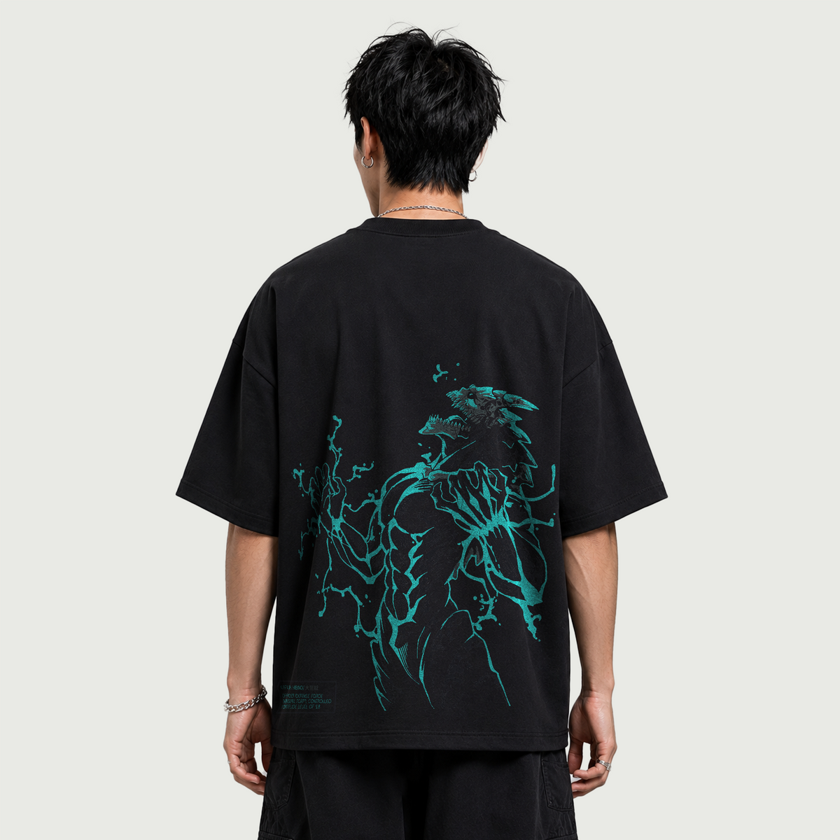NO.8 | Premium  425GSM Heavyweight Oversized T-Shirt  | ILYRIANEDGE