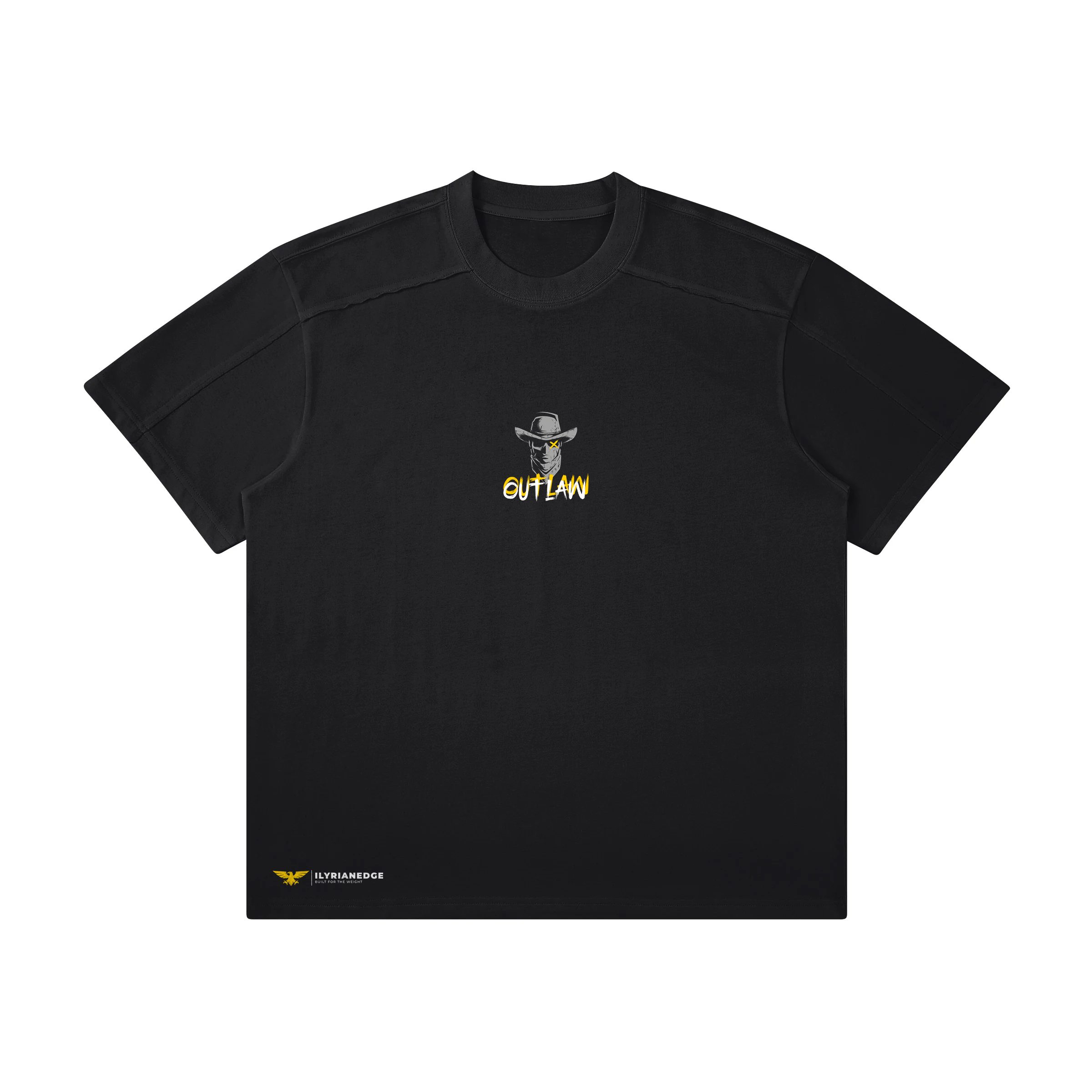 Outlaw | Paneled Boxy T-Shirt | ILYRIANEDGE