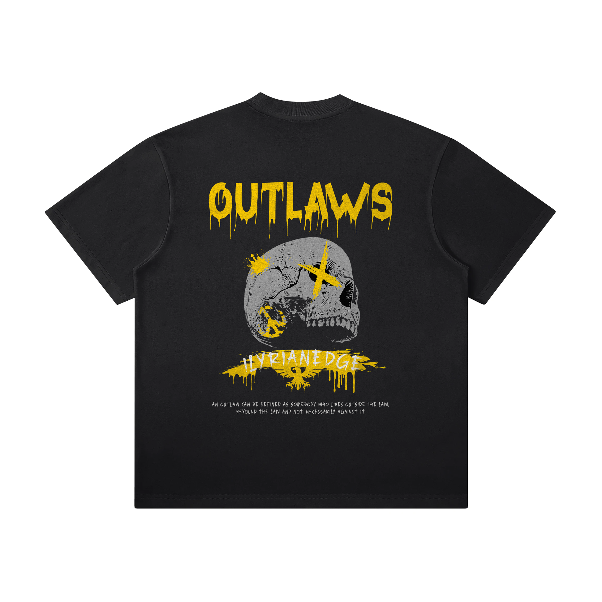 Outlaw | Paneled Boxy T-Shirt | ILYRIANEDGE