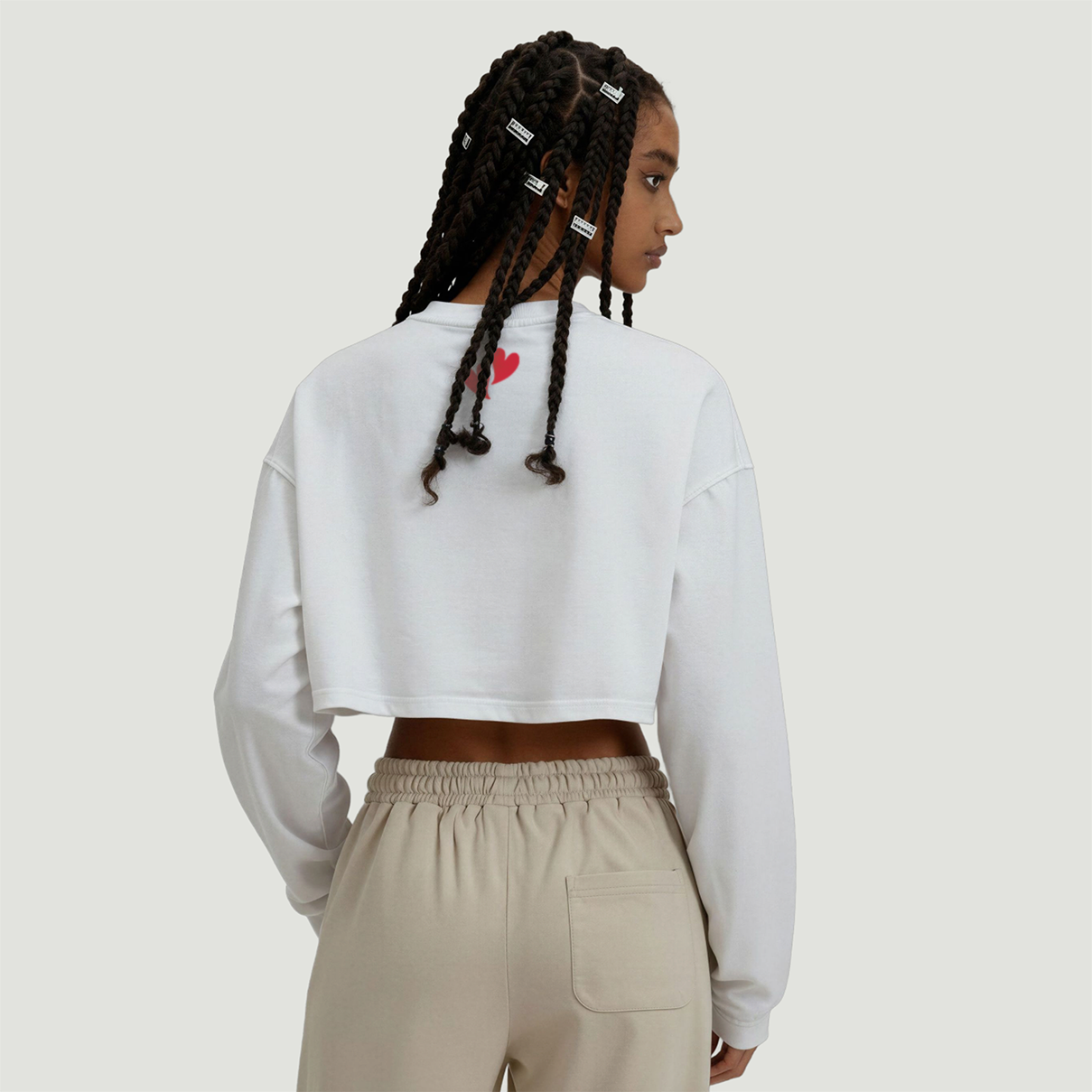 Pressure | Raw Hem Crop Top | ILYRIANEDGE