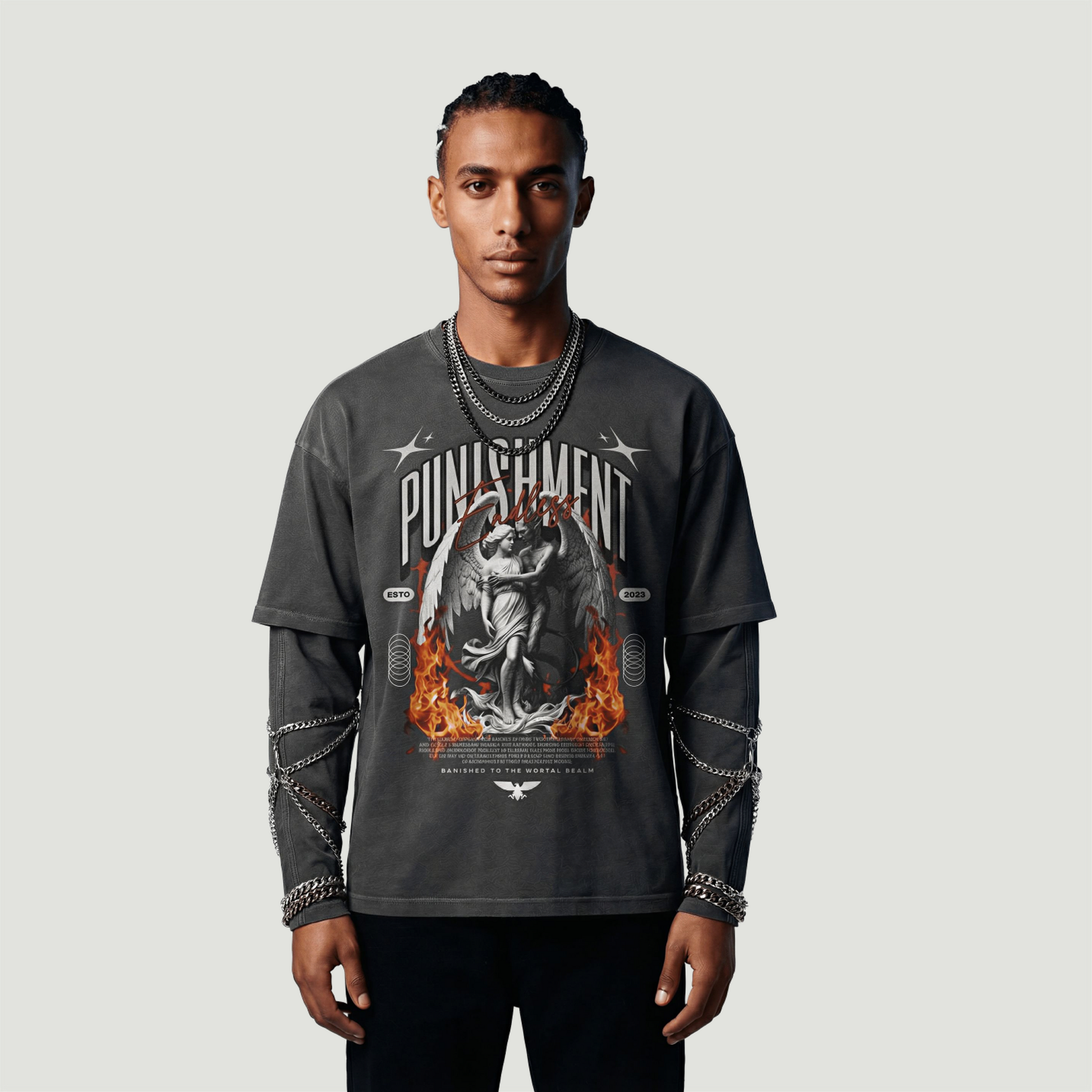 Punishment | Faux-Layered Long Sleeve | ILYRIANEDGE